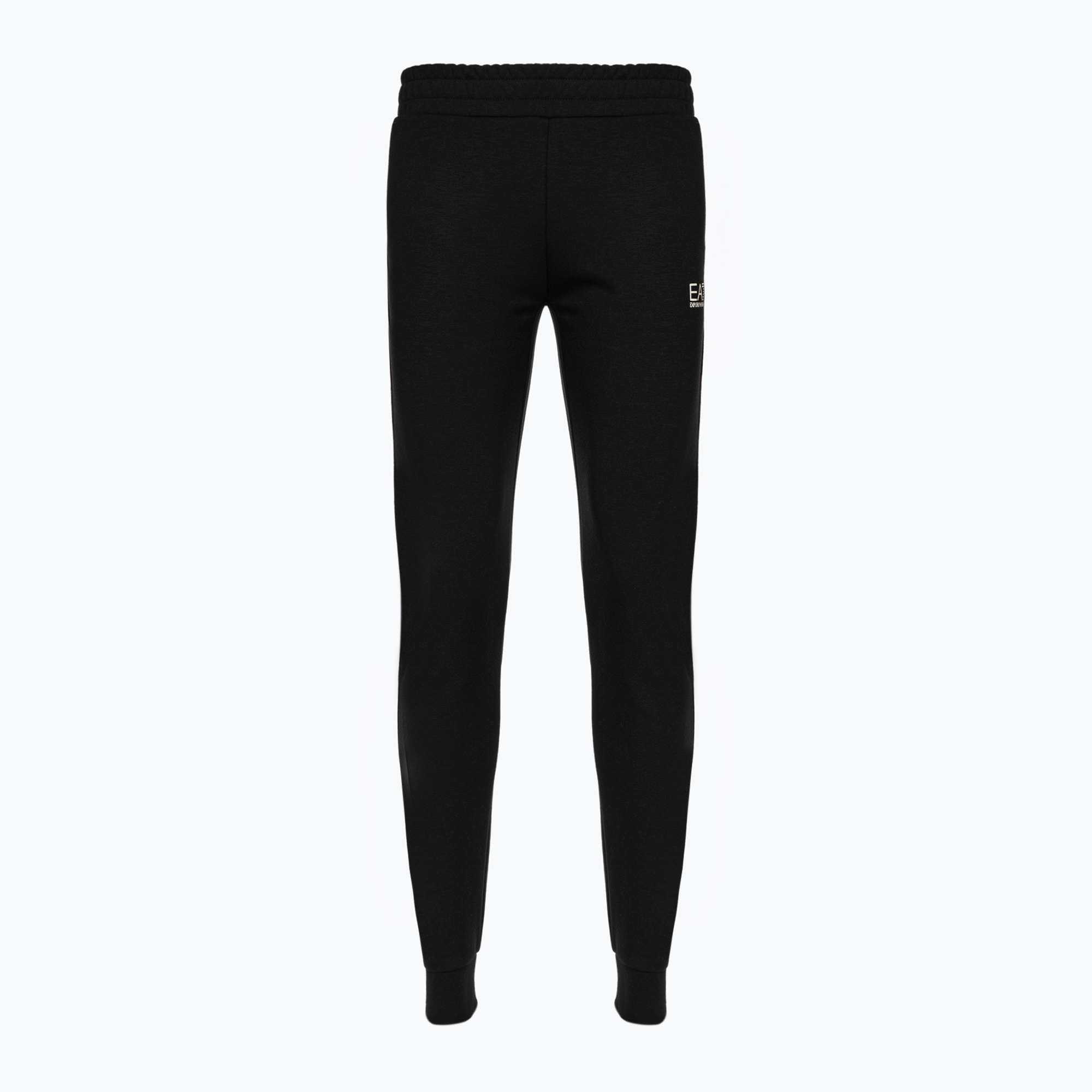 Pantaloni negri EA7 Emporio Armani Emporio Armani Train Logo Series Essential pentru femei
