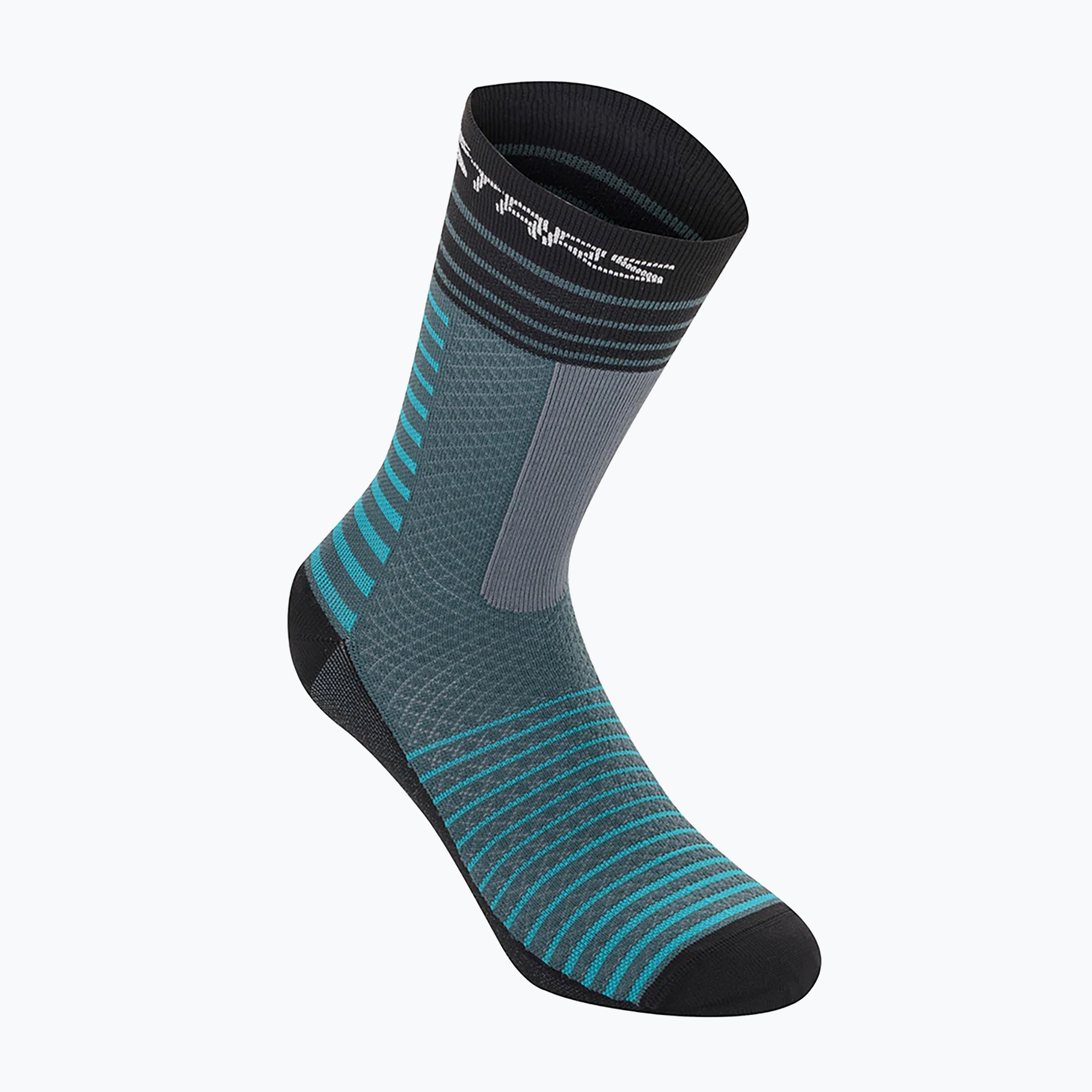 Alpinestars șosete de bicicletă Drop 19 verde 1706520/7177 (Drop 19 1706520/7177)
