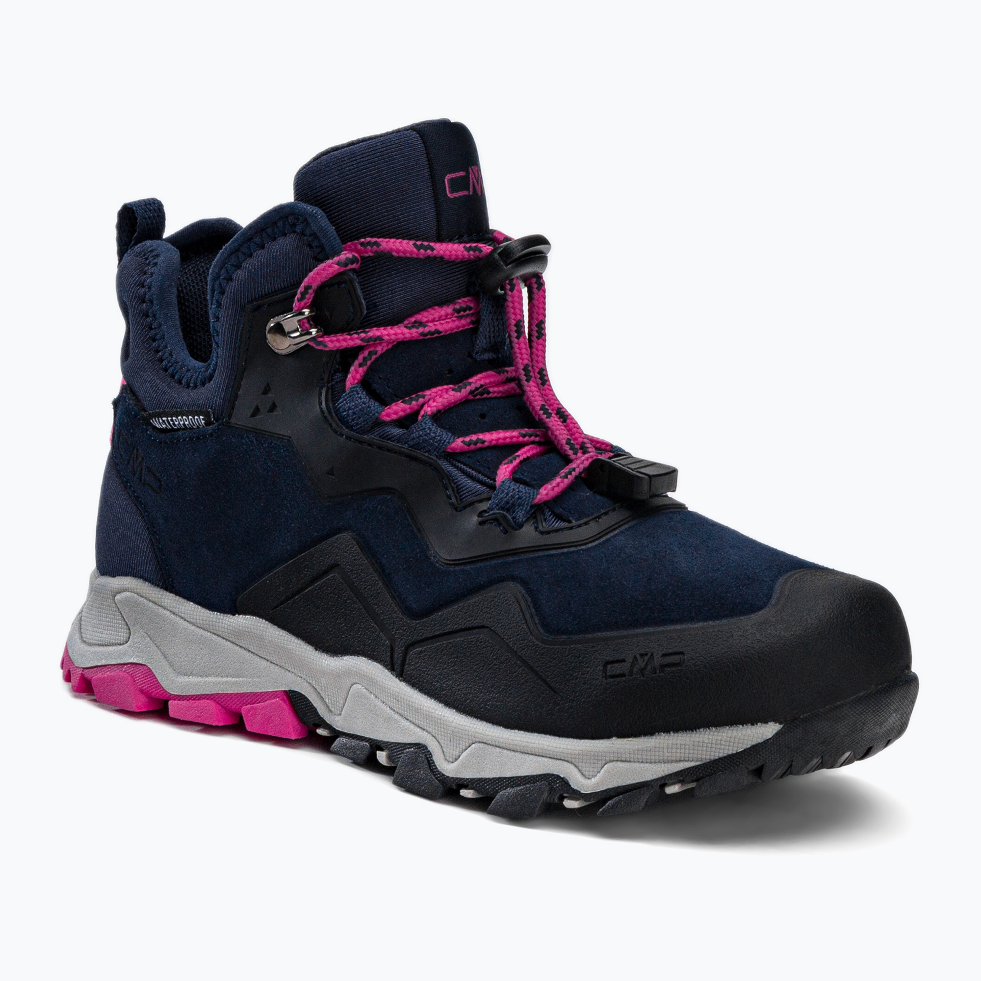 CMP Kishnar 2.0 Wp cizme de trekking pentru copii albastru marin 3Q84984 (Kishnar 2.0 Wp 3Q84984/N950)