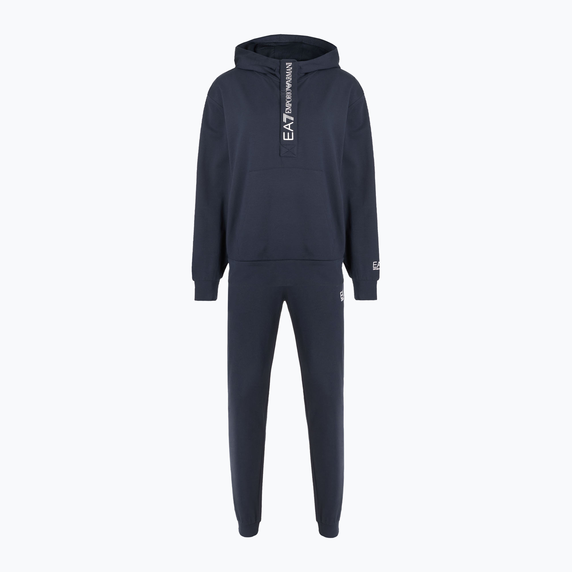 Trening pentru femei EA7 Emporio Armani Train Tracksuit HO 1/4 Zip armani blue (Train Tracksuit HO 1/4 Zip 7W000117-AF13135-UB102)