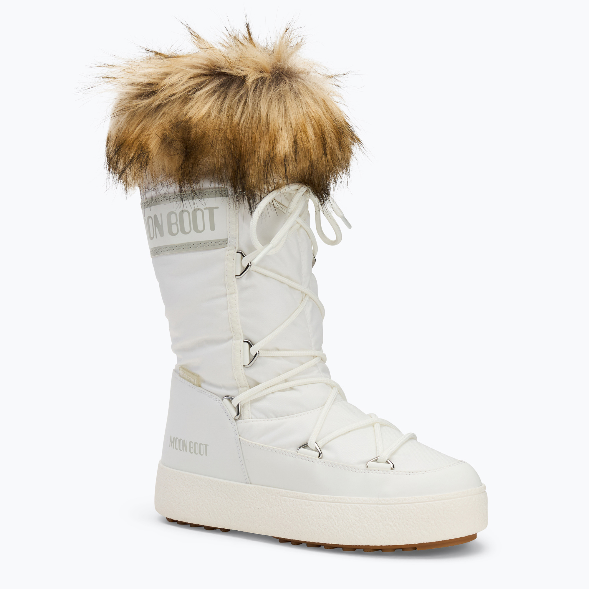 Ghete de zăpadă pentru femei  Moon Boot Ltrack Monaco white