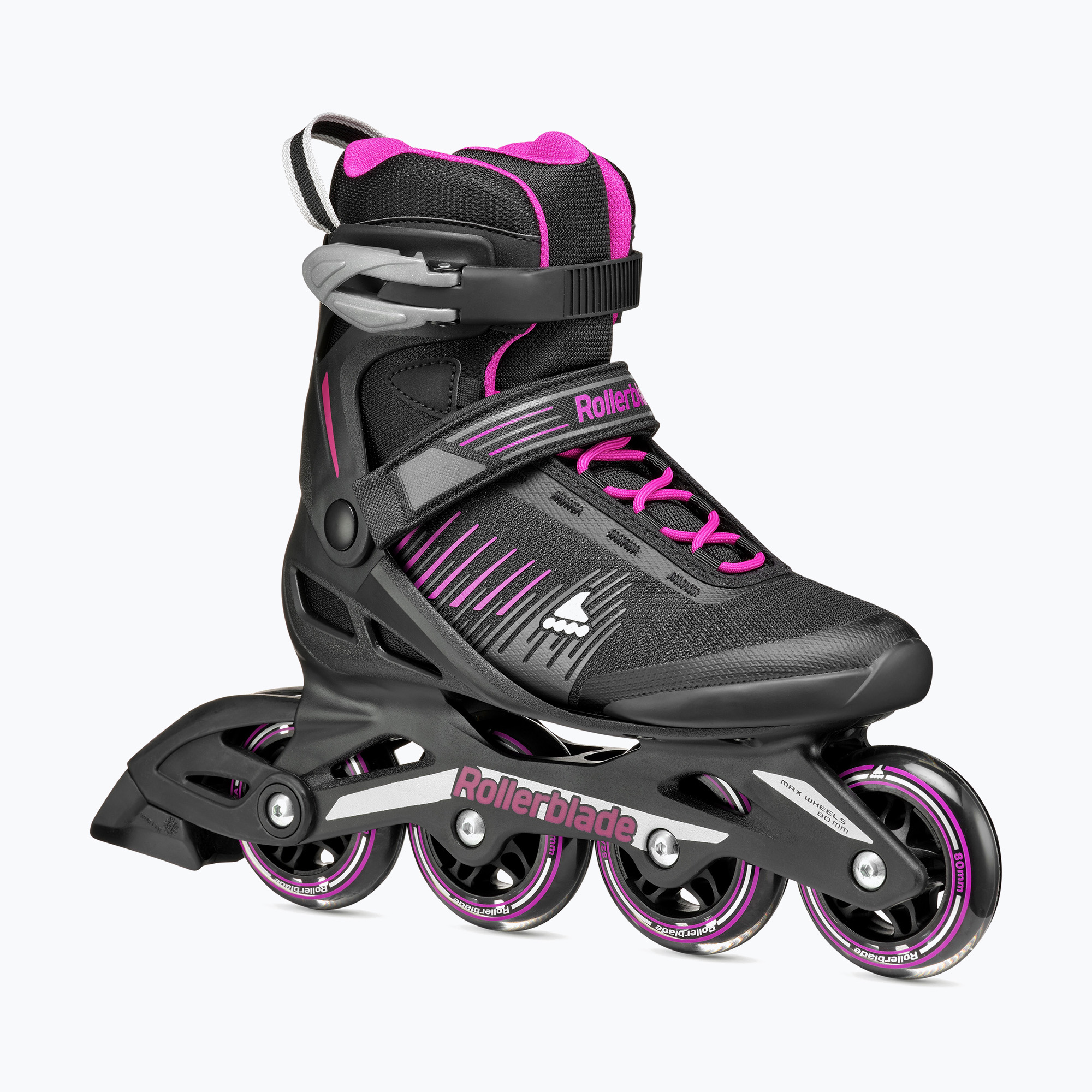 Role pentru femei Rollerblade Zetrablade W black/cyclemen pink (Zetrablade W 86B0751480NJ01)