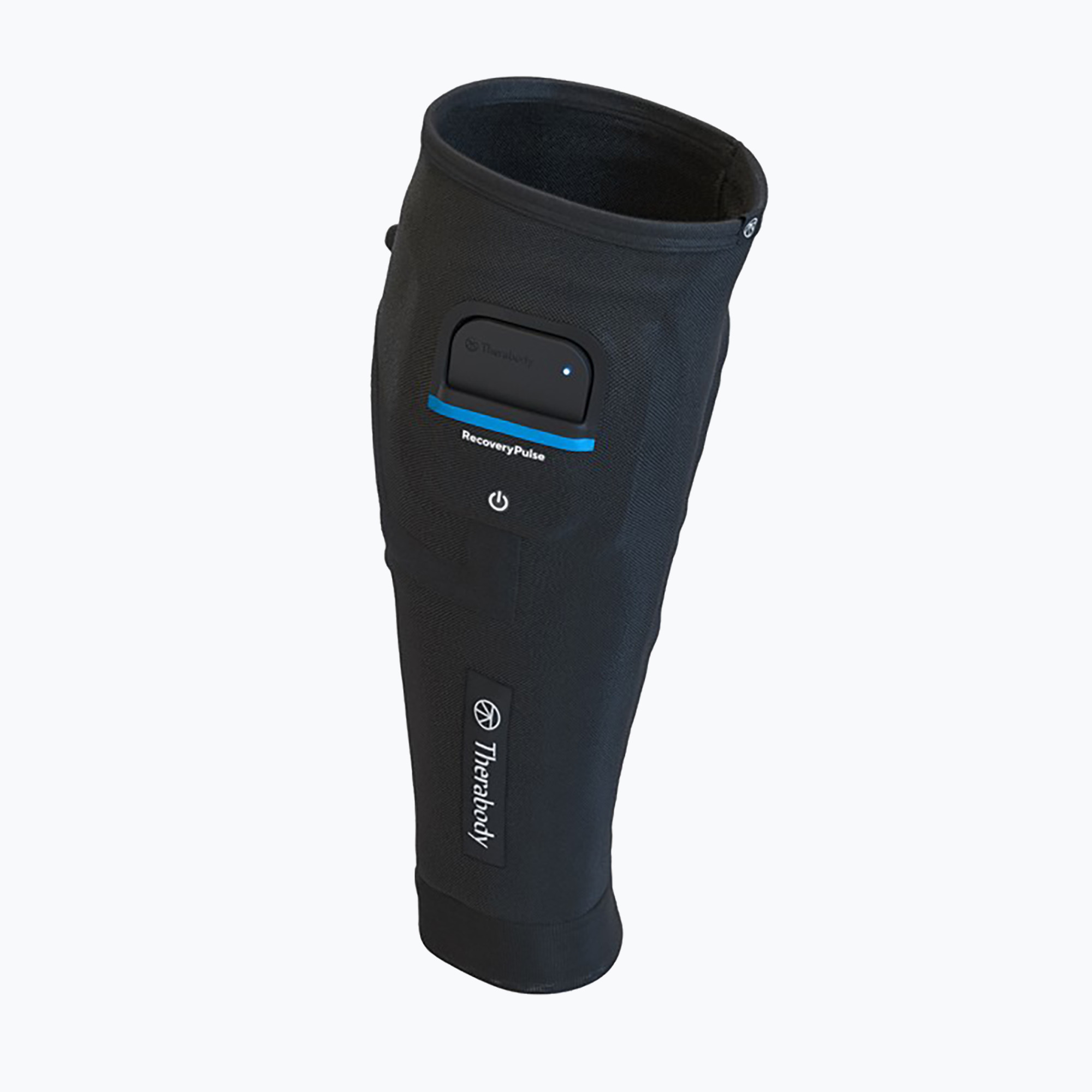 Manșon de compresie Therabody RecoveryPulse Calf black/blue (RecoveryPulse Calf TB02792-01)