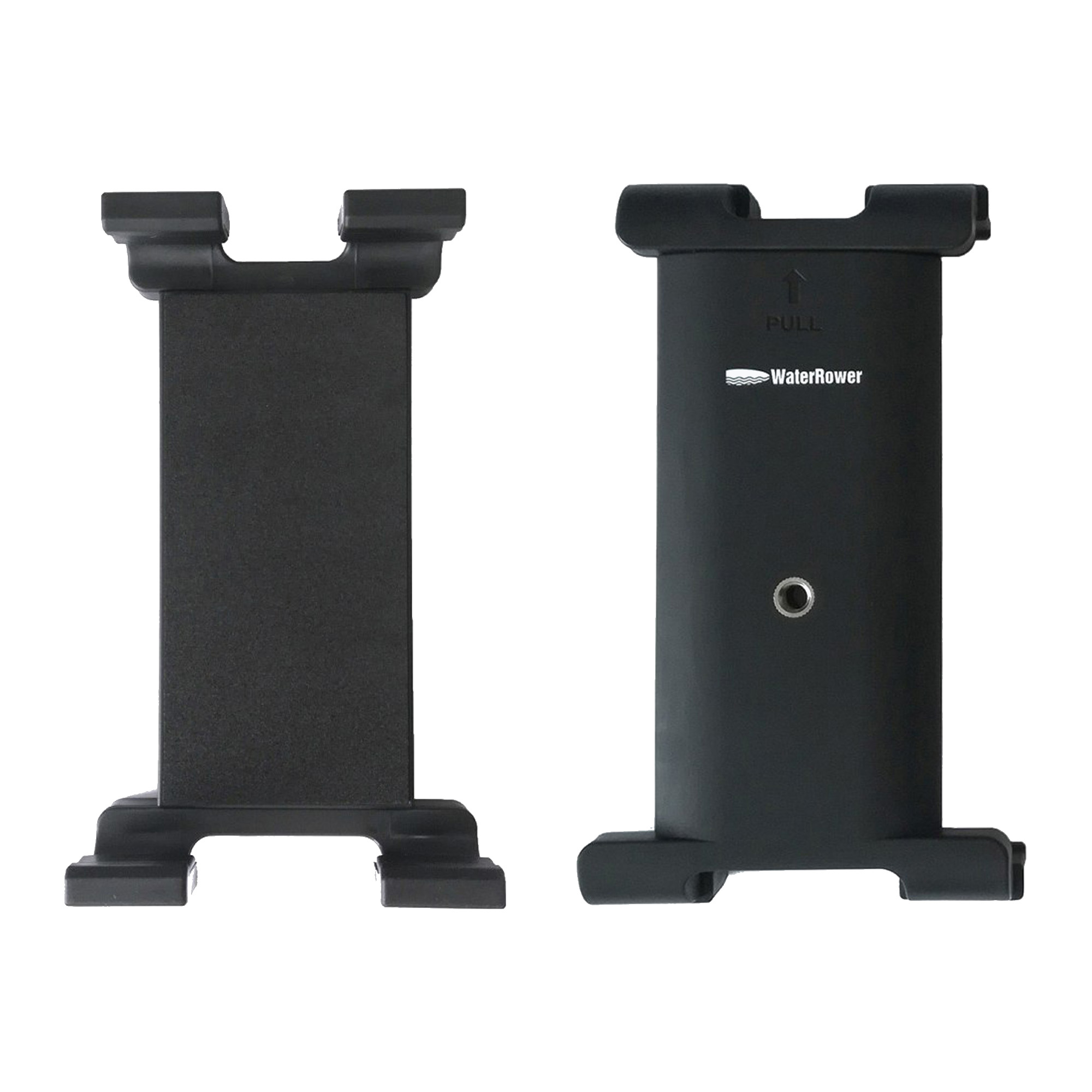 Suport de tabletă pentru aparat de vâslit cu apă WaterRower, negru, CZW-WR-651-L