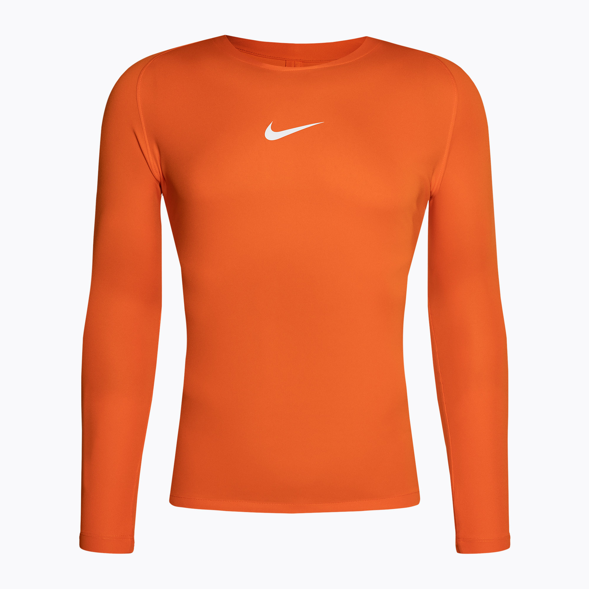 Longsleeve termoactiv pentru bărbați Nike Dri-FIT Park First Layer LS safety orange/white