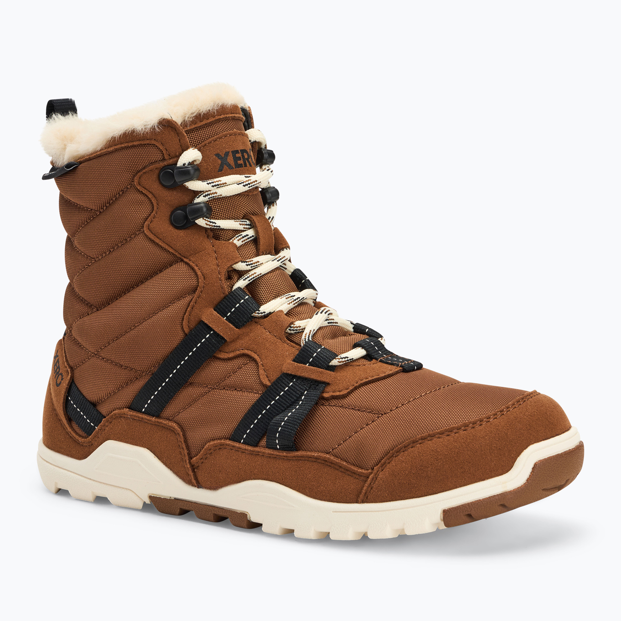 Încălțăminte barefoot pentru femei Xero Shoes Alpine rubber brown / eggshell (Alpine AEW-RBE)