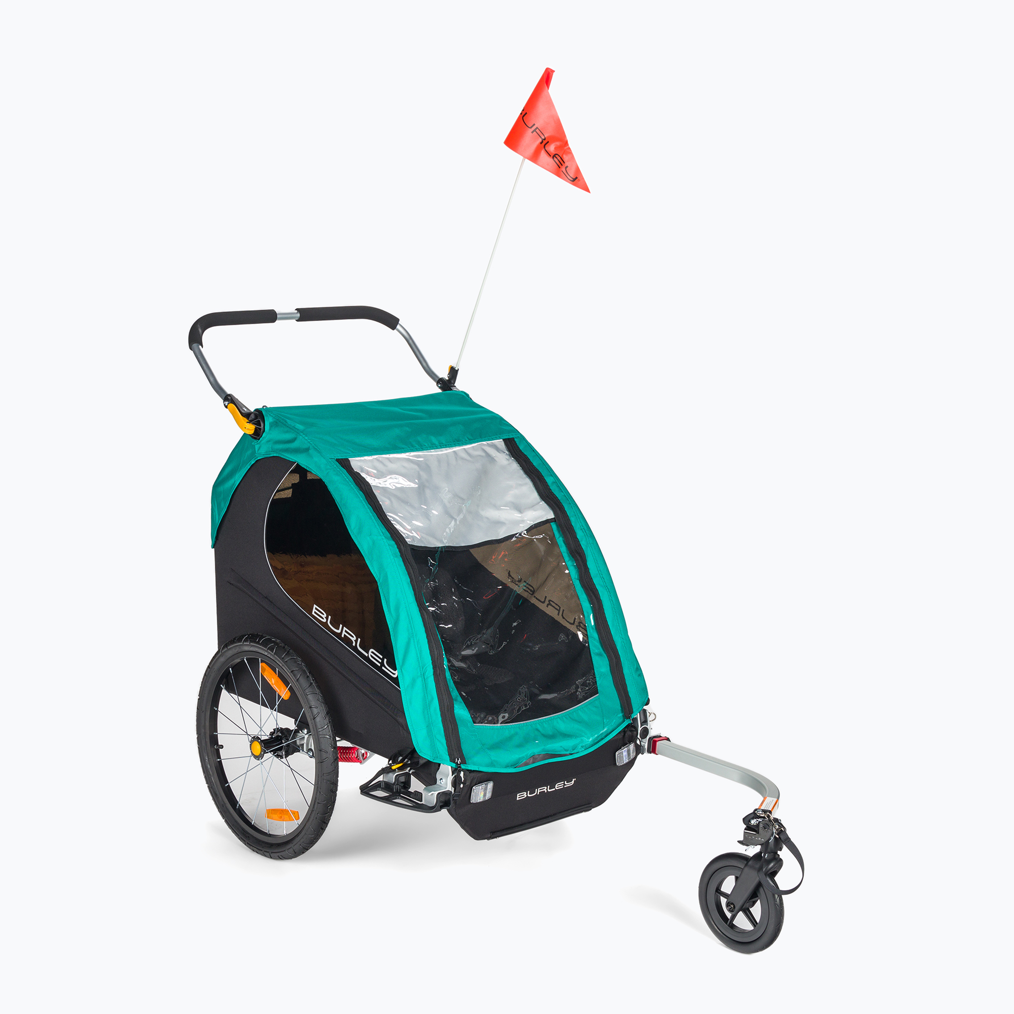 Cărucior de bicicletă pentru copii Burley Encore X, albastru, BU-937101 (Encore X BU-937101)