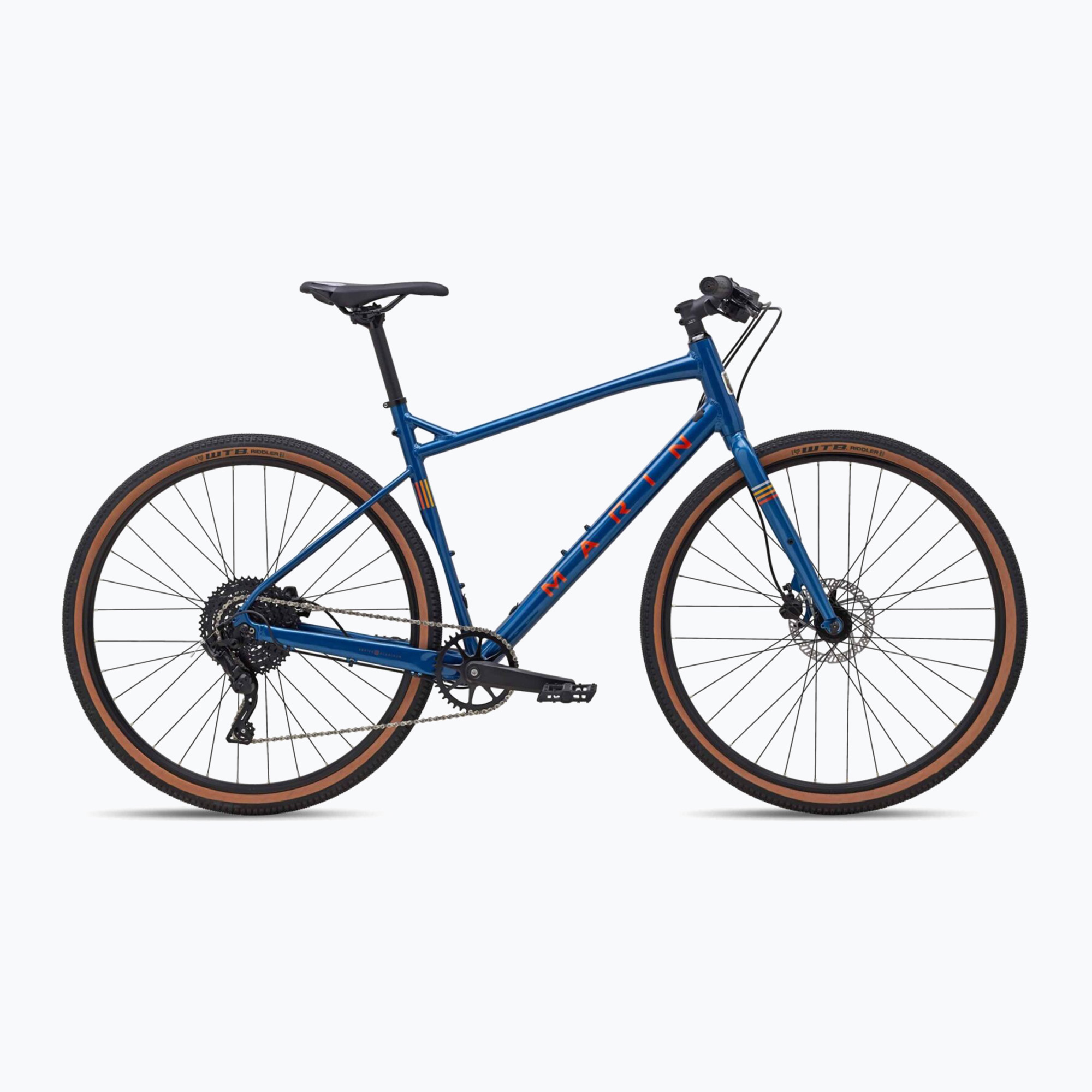 Bicicletă gravel Marin DSX 700C gloss blue/orange (DSX 700C 733960003)