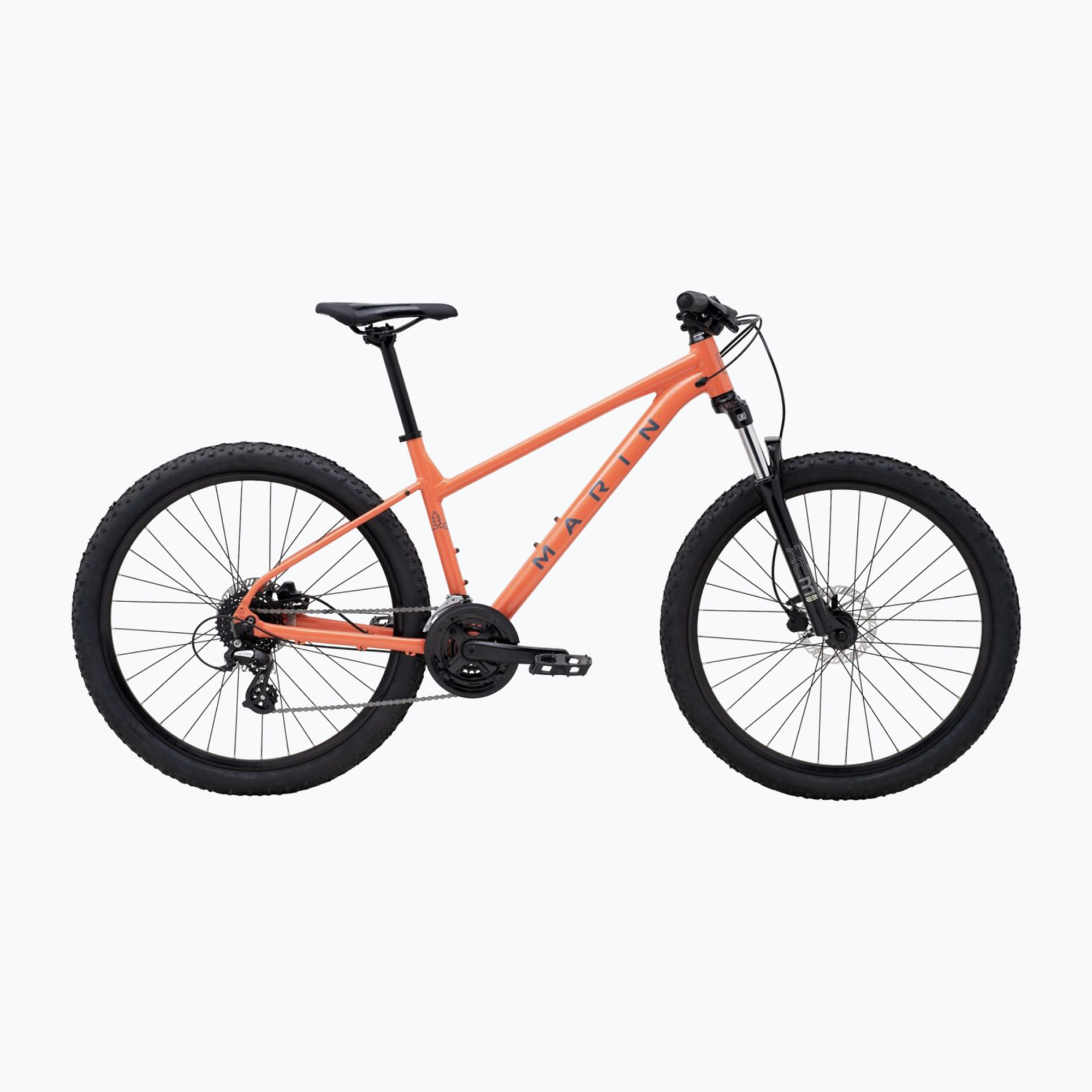 Bicicletă de munte pentru femei Marin Wildcat Trail 2 27.5 W gloss coral/gray (Wildcat Trail 2 27.5 W 737632003)