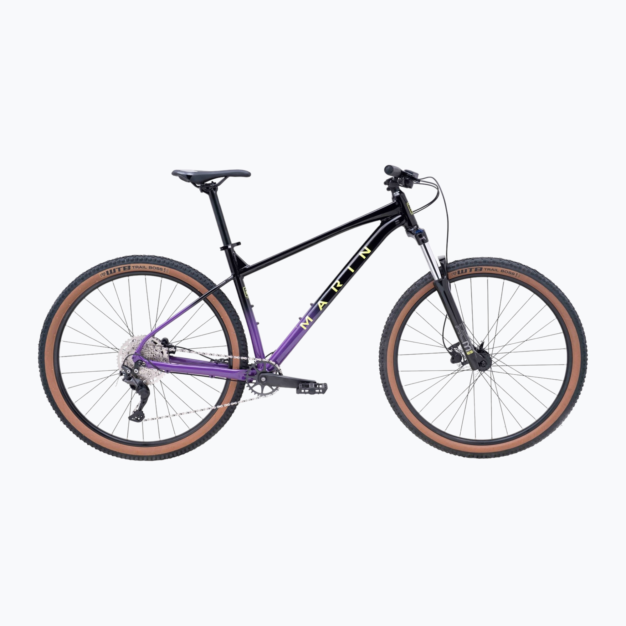 Bicicletă de munte Marin Bobcat Trail 4 29 gloss black/purple/neon yellow (Bobcat Trail 4 29 737528002)