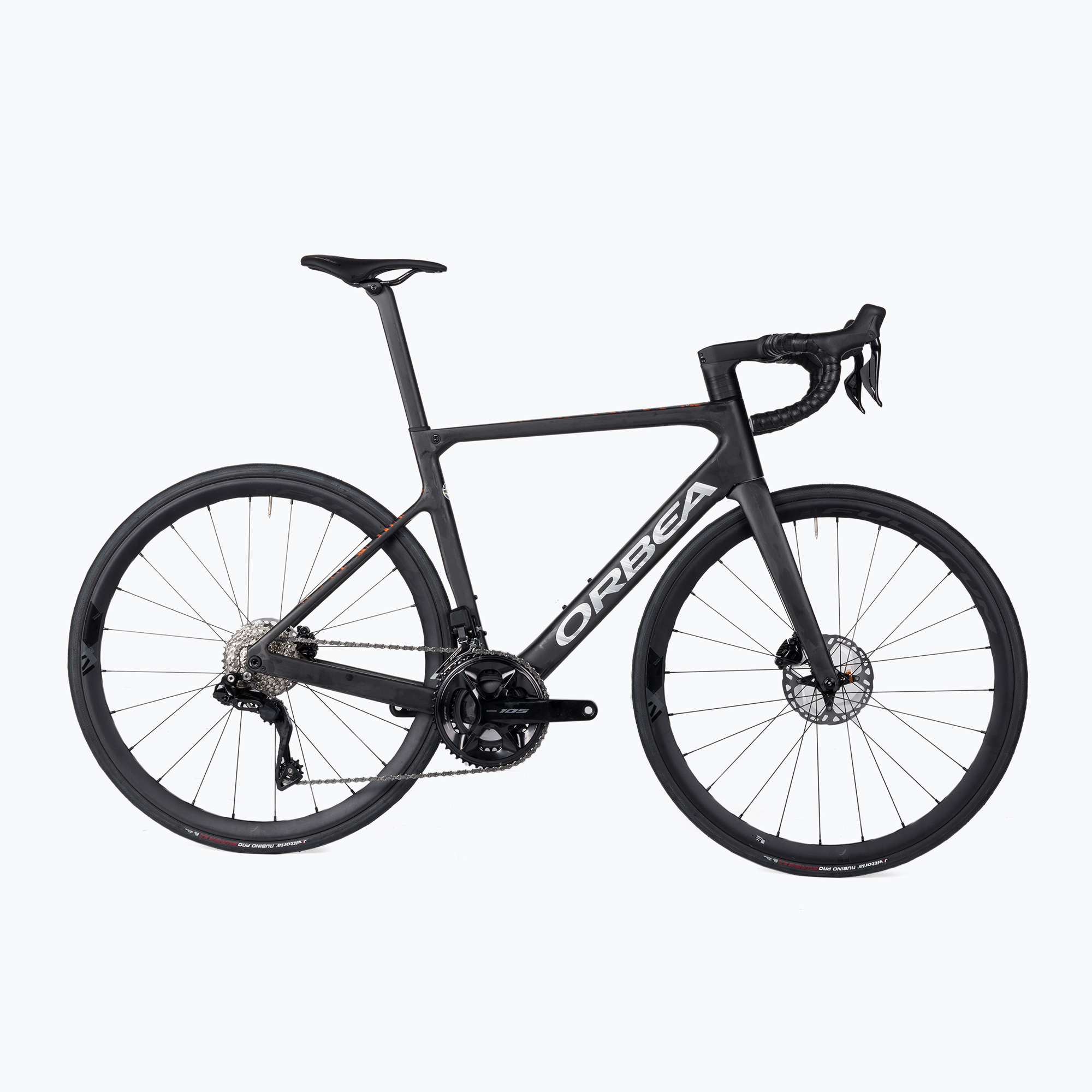 Bicicletă de șosea Orbea Orca M30i LTD PWR neagră N11853TK 2023 (Orca M30i LTD PWR N11853TK)