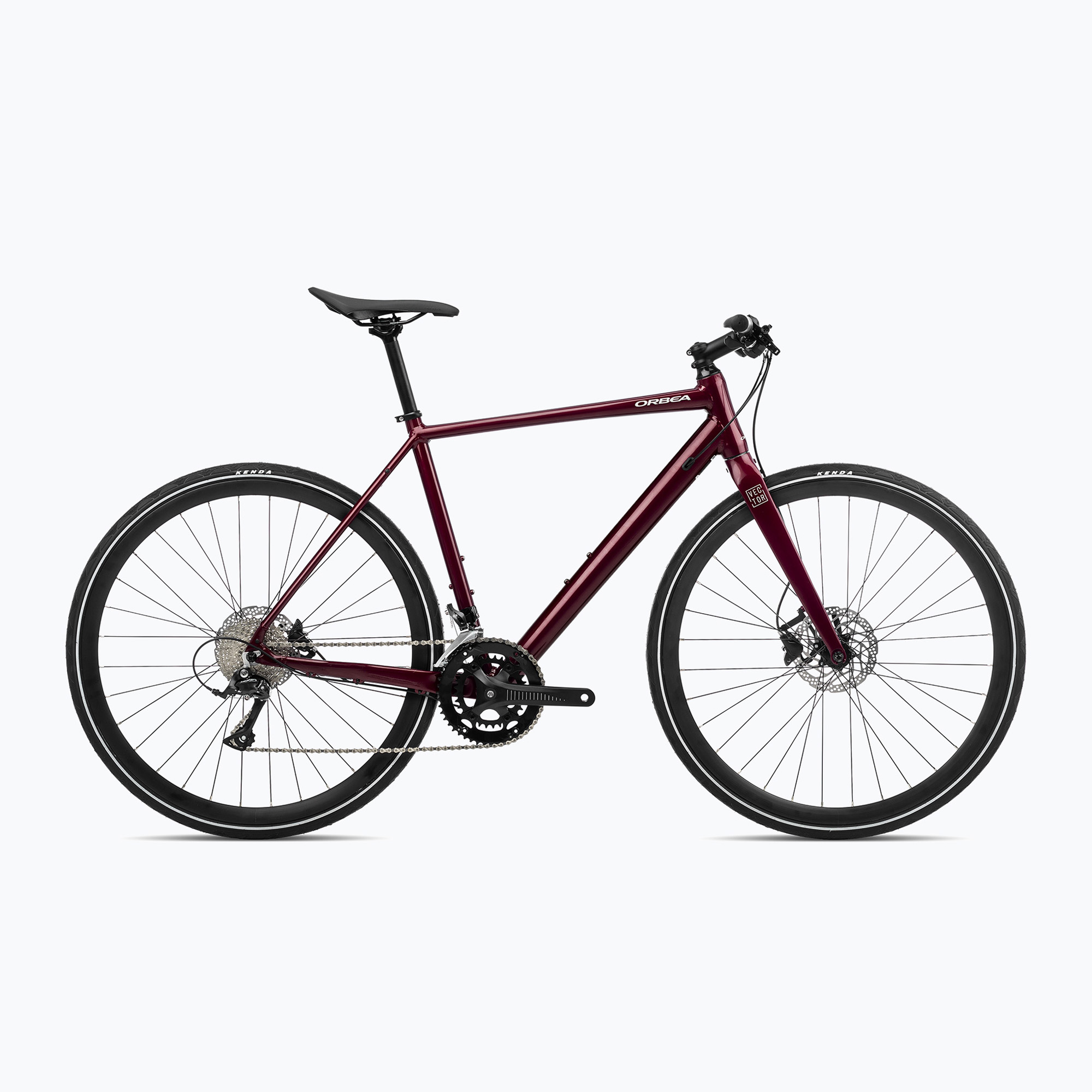 Orbea Vector 20 2023 bicicletă de oraș roșu închis metalizat Orbea Vector 2023 (Vector 20 N40756RL)