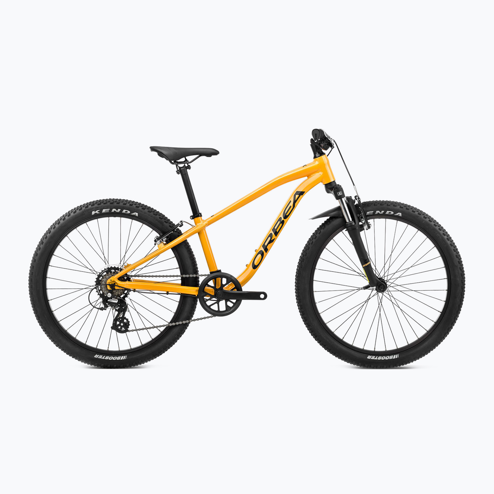 Bicicletă pentru copii Orbea MX 24 XC 2024 mango/black (MX 24 XC R00524KK)