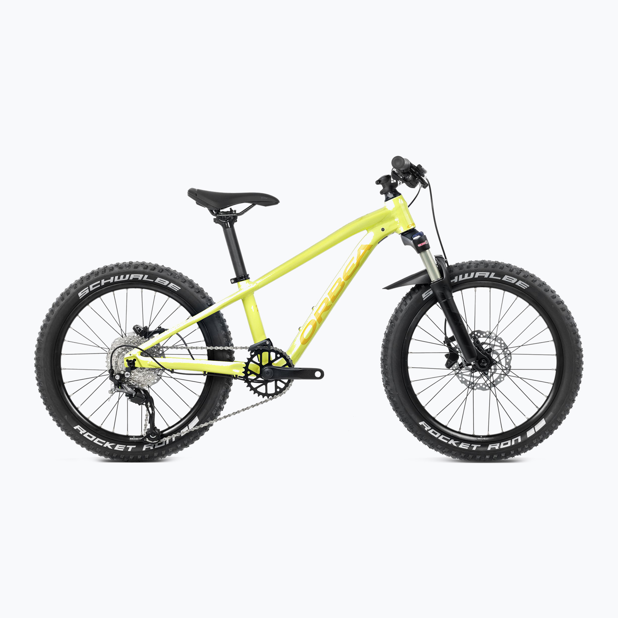 Bicicletă pentru copii Orbea Laufey 20 H30 2024 lime/yellow