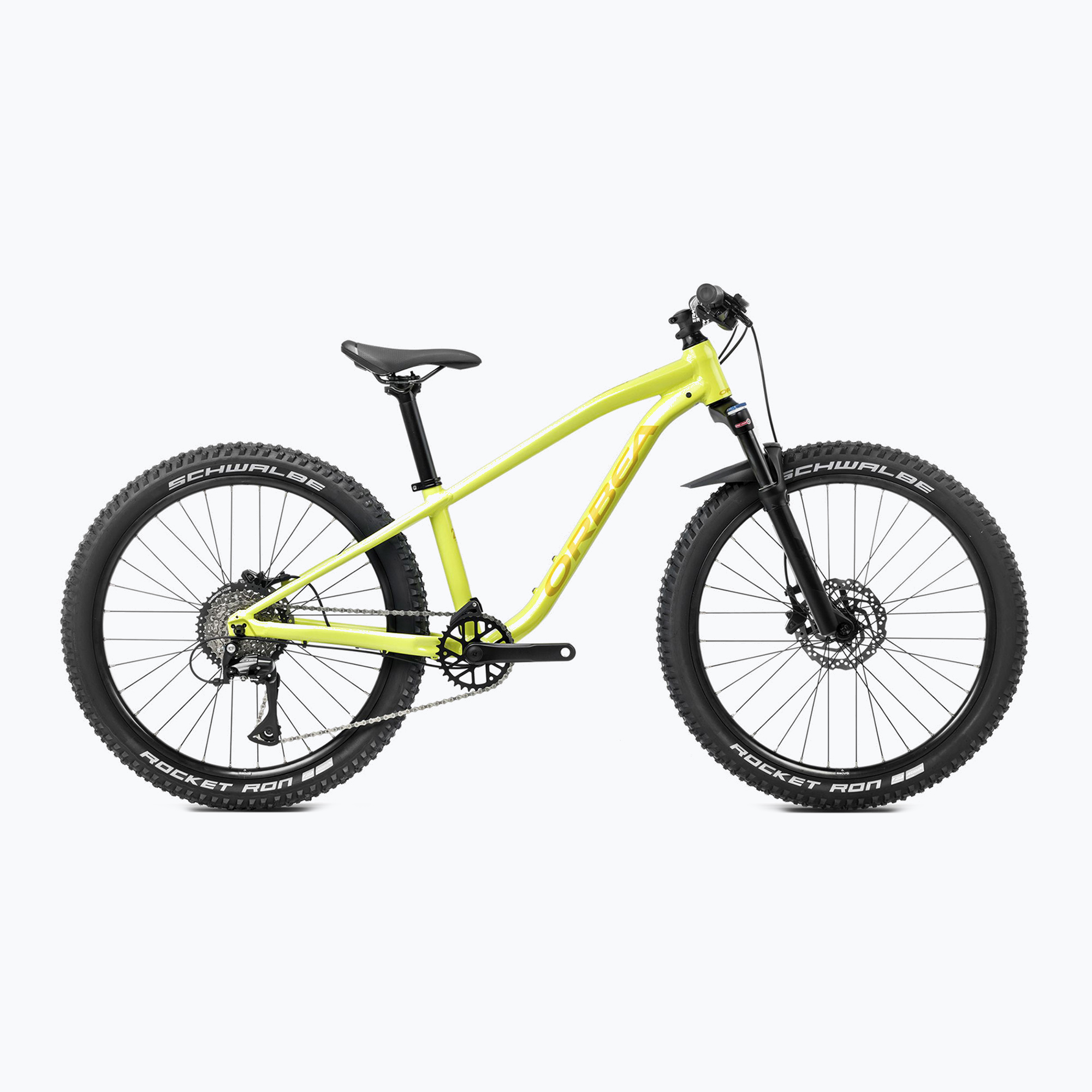 Bicicletă pentru copii Orbea Laufey 24 H30 2024 lime/yellow (Laufey 24 H30 R01024KM)