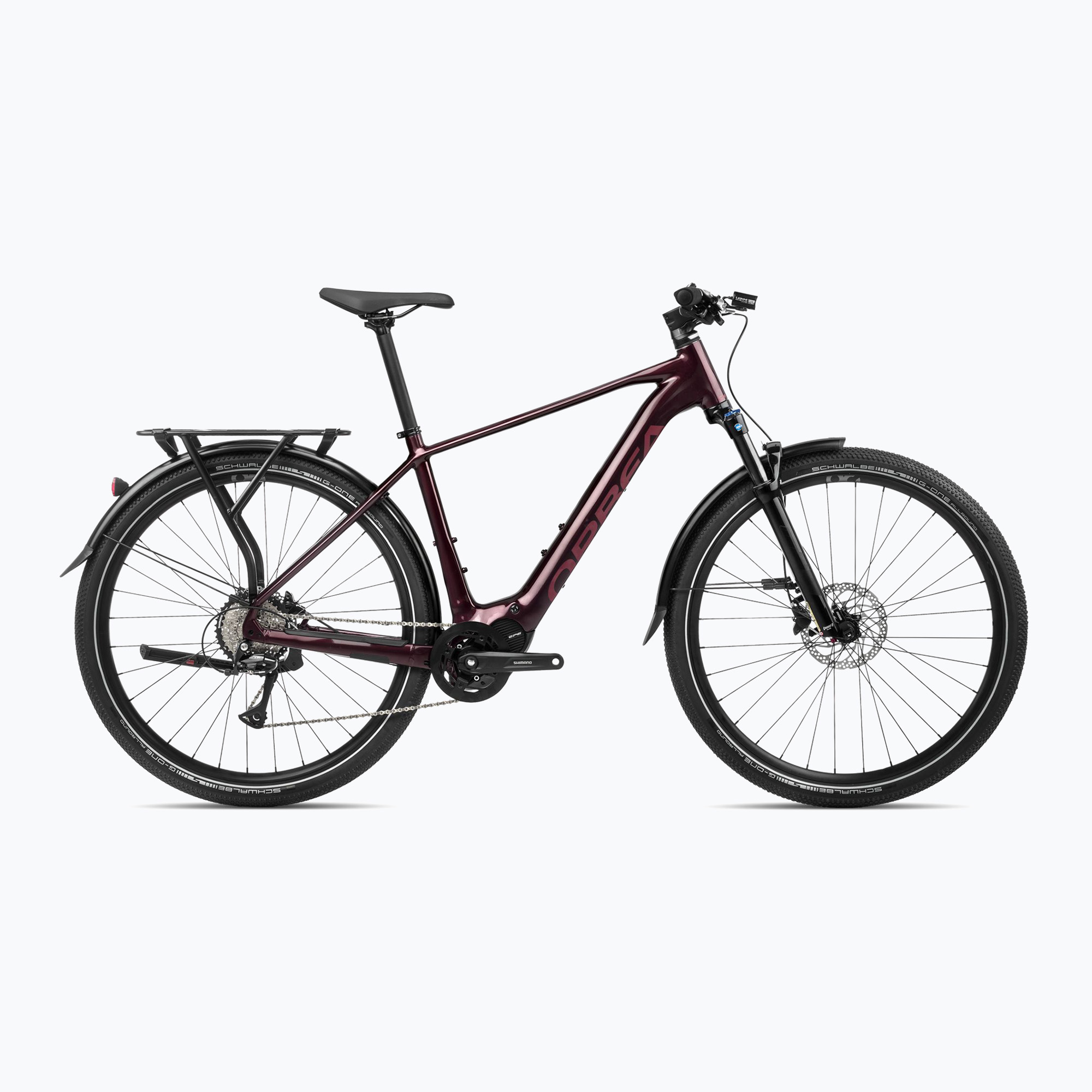 Bicicletă electrică Orbea Kemen 40 540Wh 2024 dark red (Kemen 40 R36219VC)