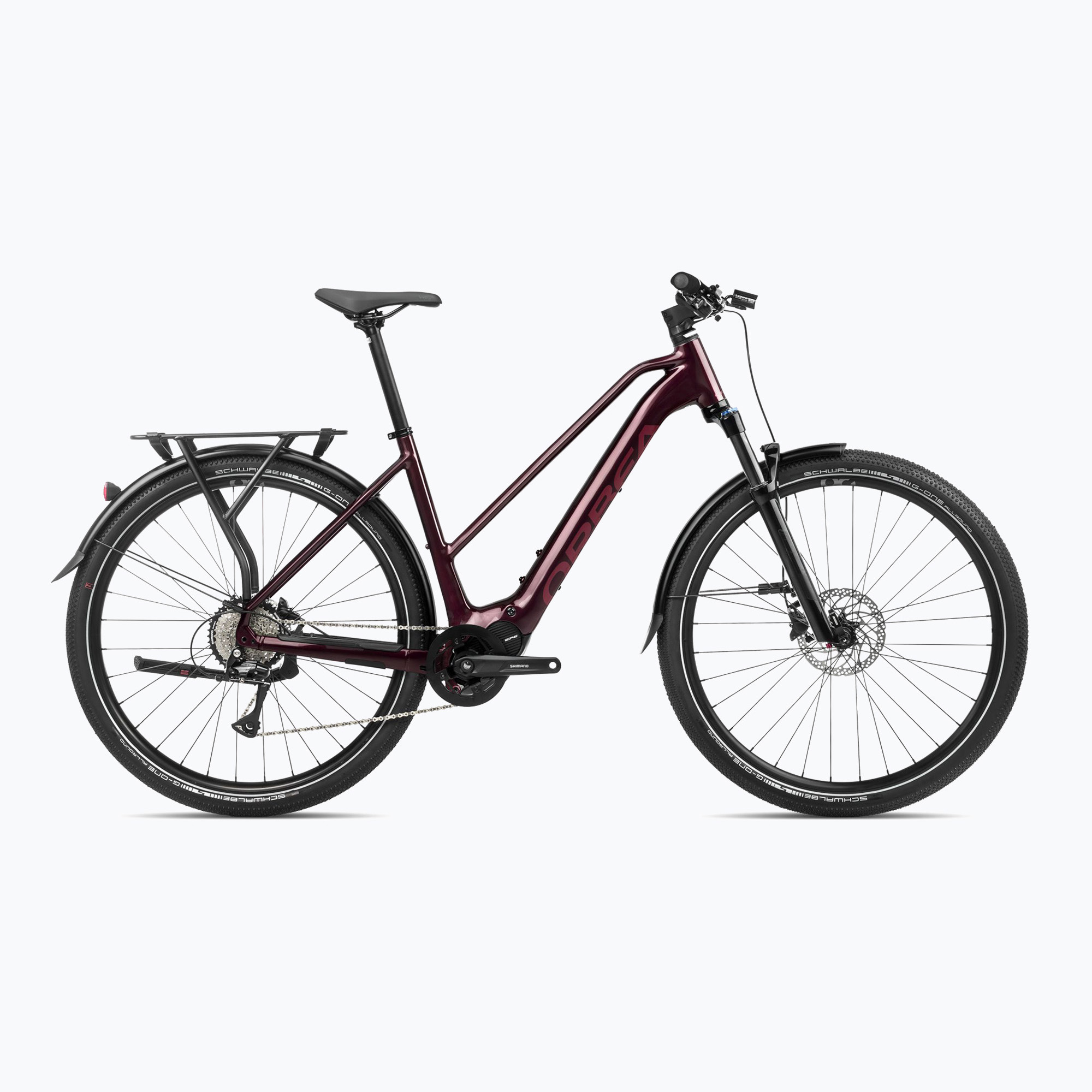 Orbea Kemen Mid 40 540Wh 2024 roșu închis biciclete electrice Orbea Kemen Mid 40 540Wh 2024 roșu închis