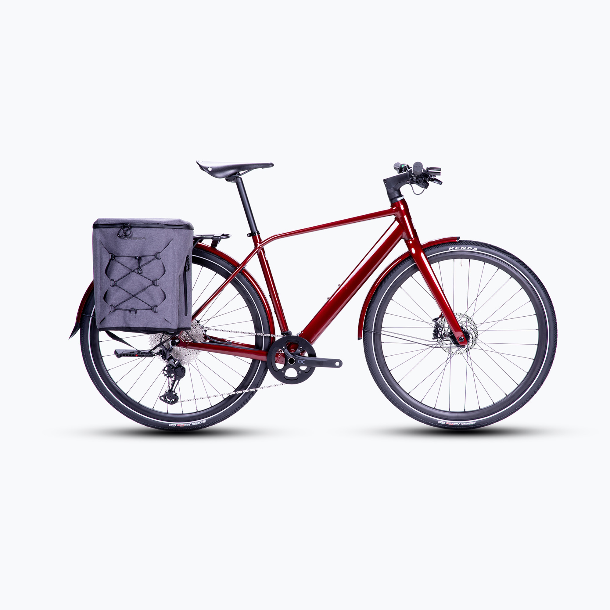 Bicicleta electrică Orbea Vibe H10 EQ roșu (VIBE H10 EQ M31049YH)