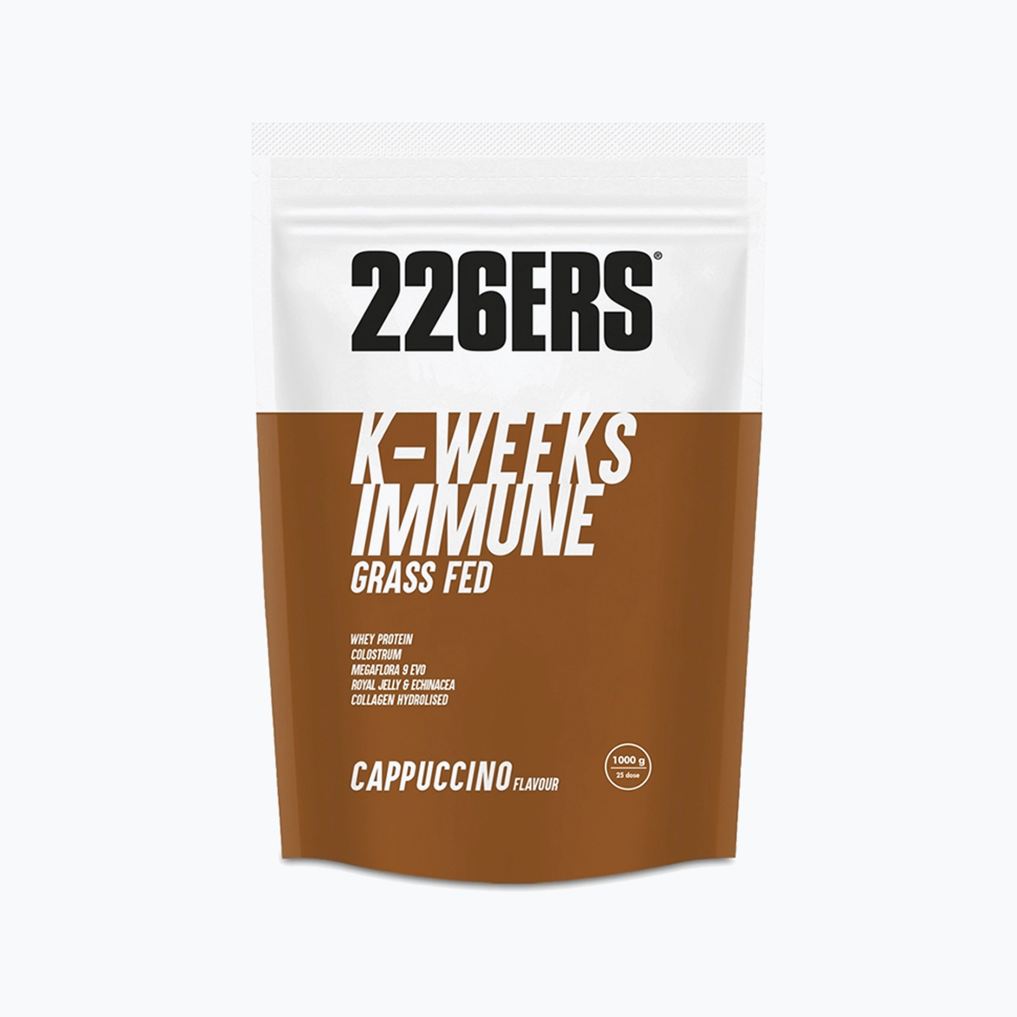 Concentrat proteic cu probiotic  226ERS K-Weeks 1 kg cappuccino (K-Weeks 5077)