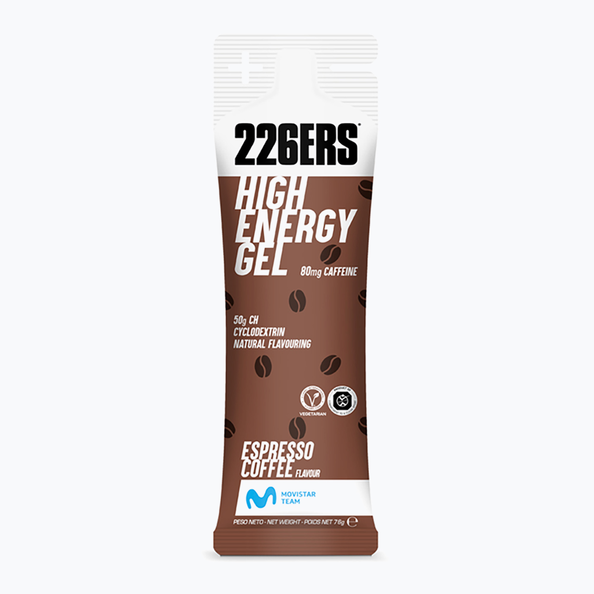 226ERS High Energy Cafeină High Energy gel energetic 76 g cafea (High Energy Caffeine 5475)