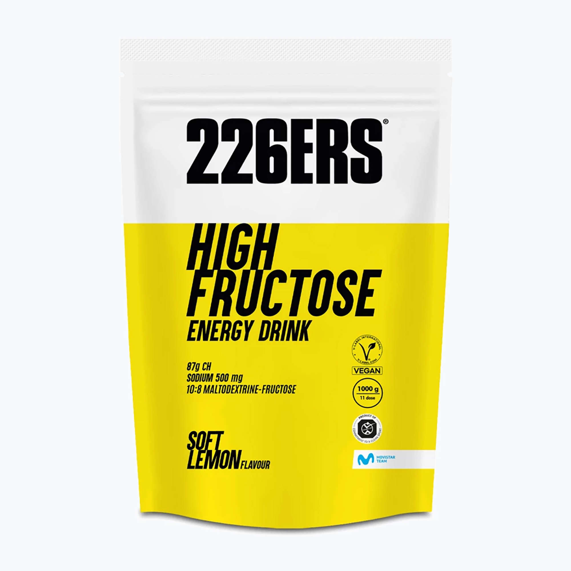 226ERS Băutură energizantă cu conținut ridicat de fructoză 1 kg lămâie (High Fructose Energy Drink 5637)