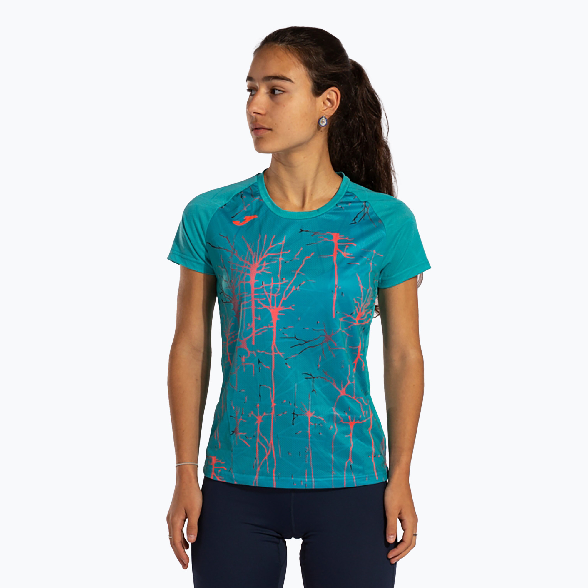 Tricou de alergat pentru femei Joma Elite IX turquoise