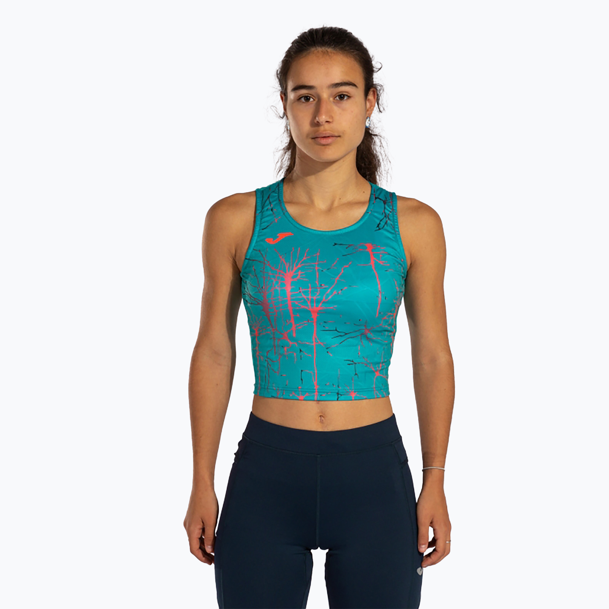 Top de alergat pentru femei Joma Elite IX turquoise