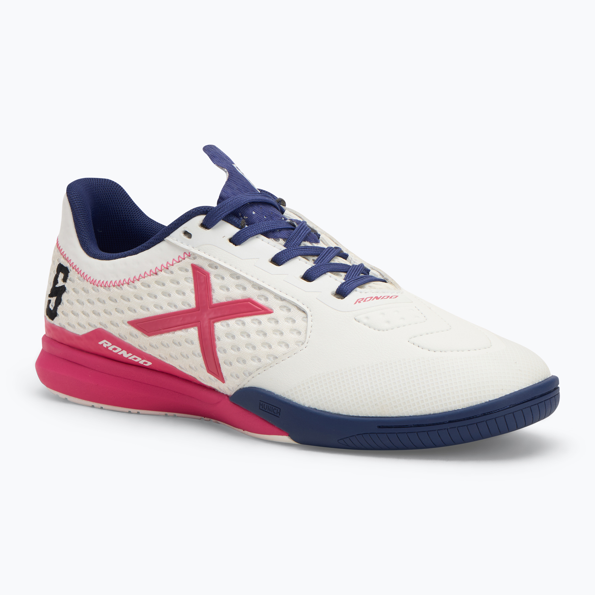 Încălțăminte de fotbal MUNICH Rondo IF blanco (Rondo IF 4770015)