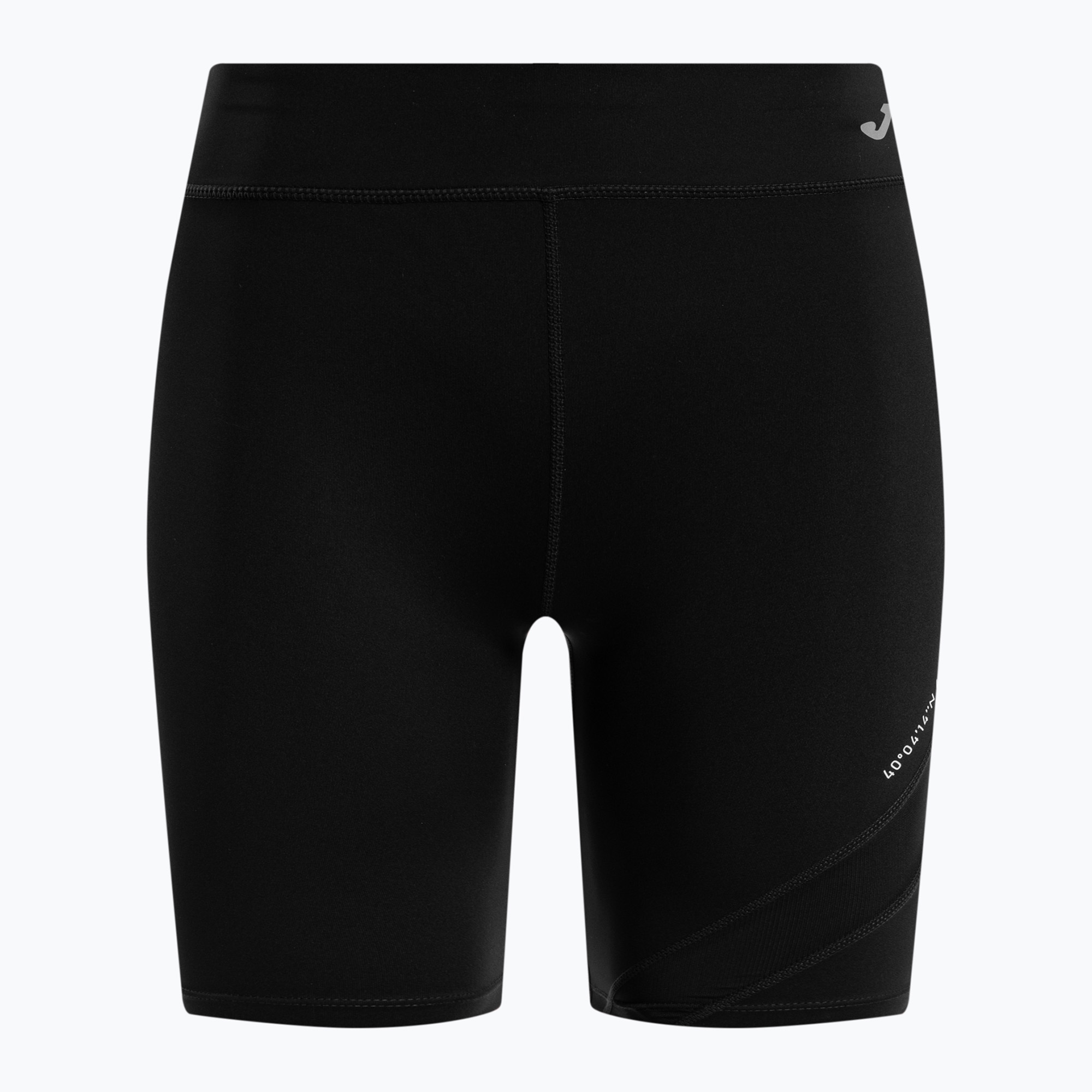 Pantaloni scurți de alergat pentru femei Joma R-Nature Short Tights negri 901823.100 (R-Nature Short Tights 901823)