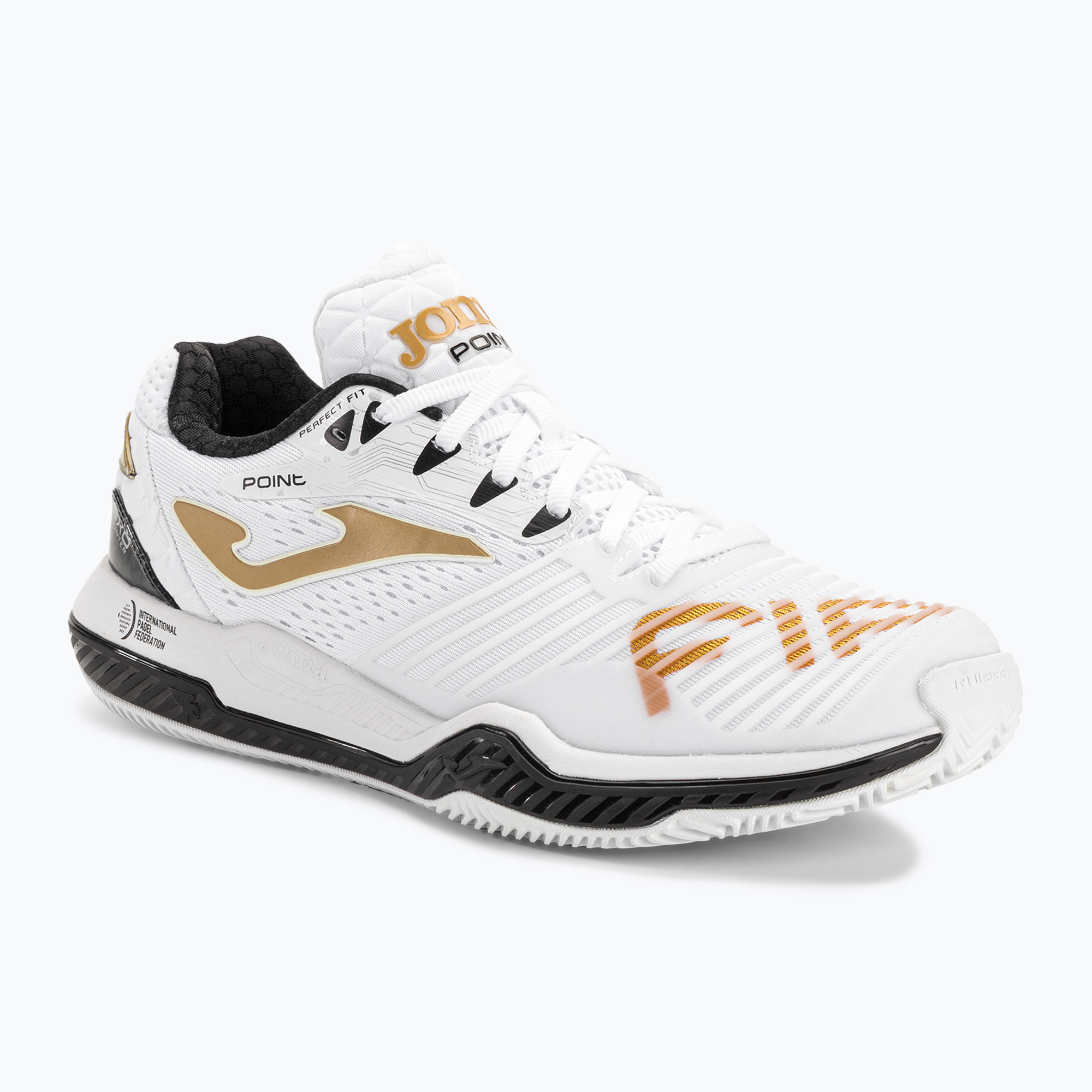 Pantofi de tenis pentru bărbați Joma Point alb/aur