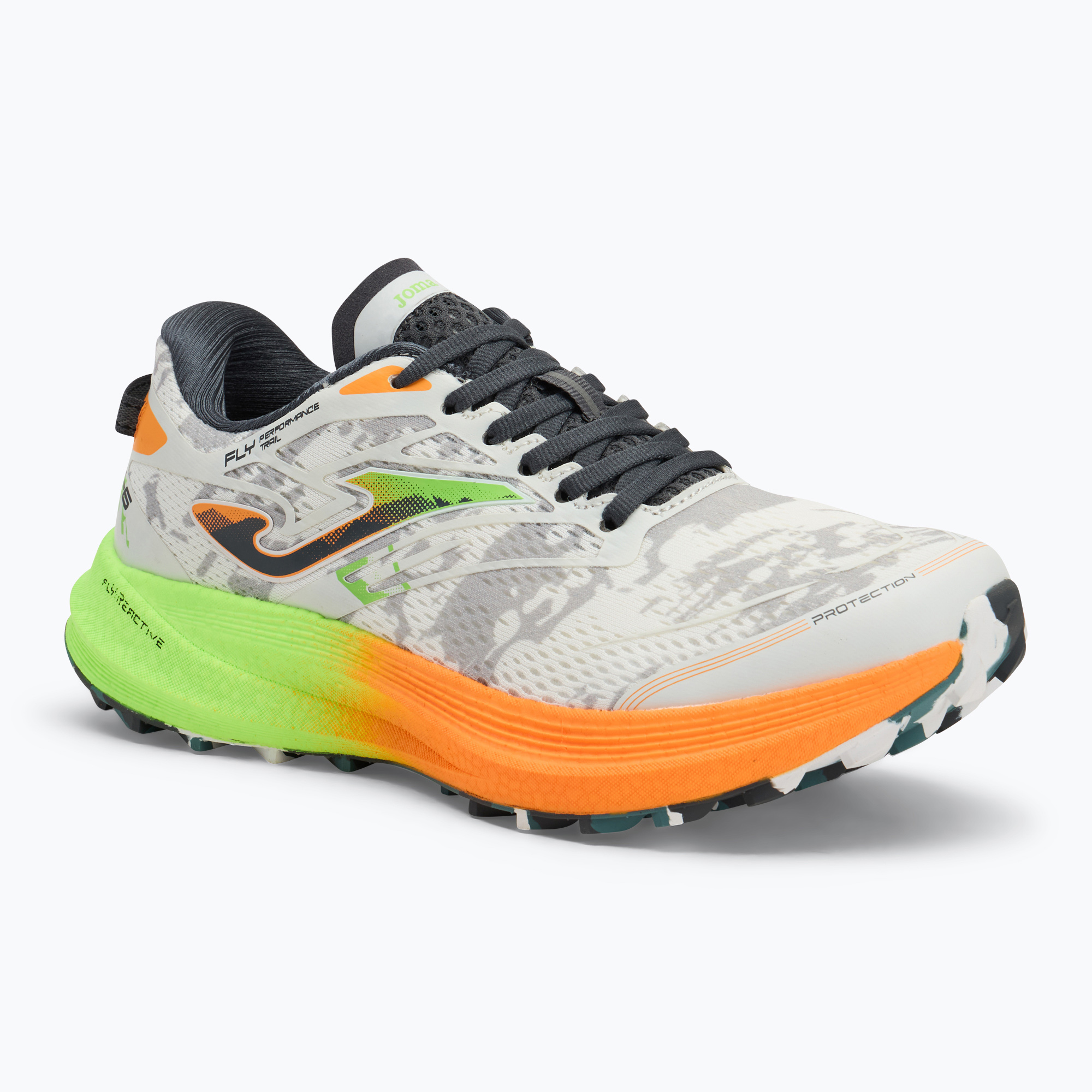 Încălțăminte de alergare pentru bărbați Joma TR-6000 white/orange (TR-6000 TKTR6W2402)