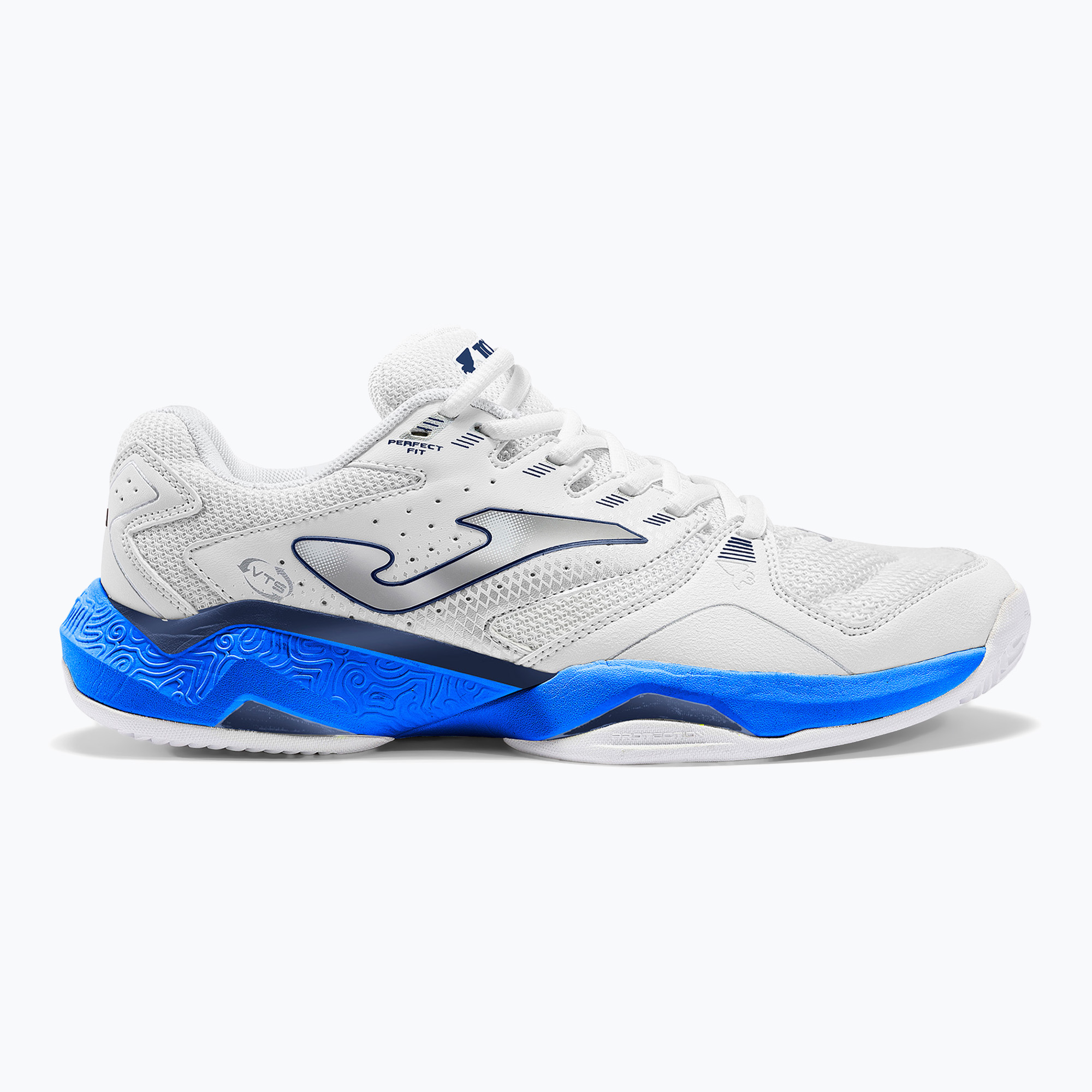 Încălțăminte de tenis pentru bărbați Joma Master 1000 C white/ royal blue