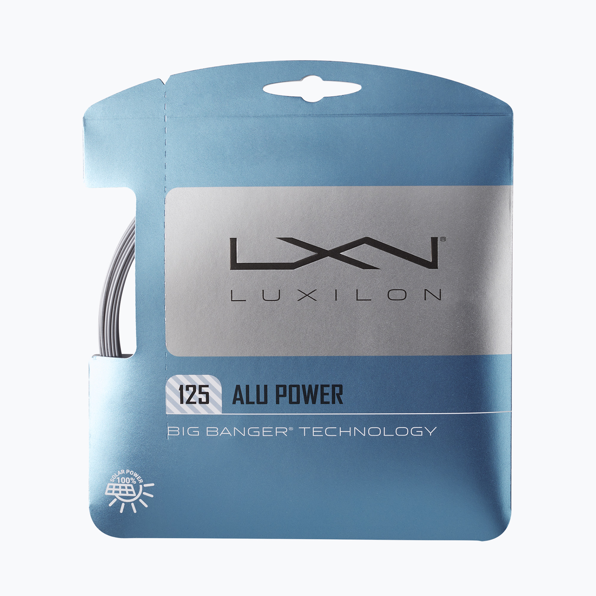 Coardă de tenis Luxilon BB Alu Power 1,25 mm argint WRZ9951SI (BB Alu Power 125 WRZ9951SI)