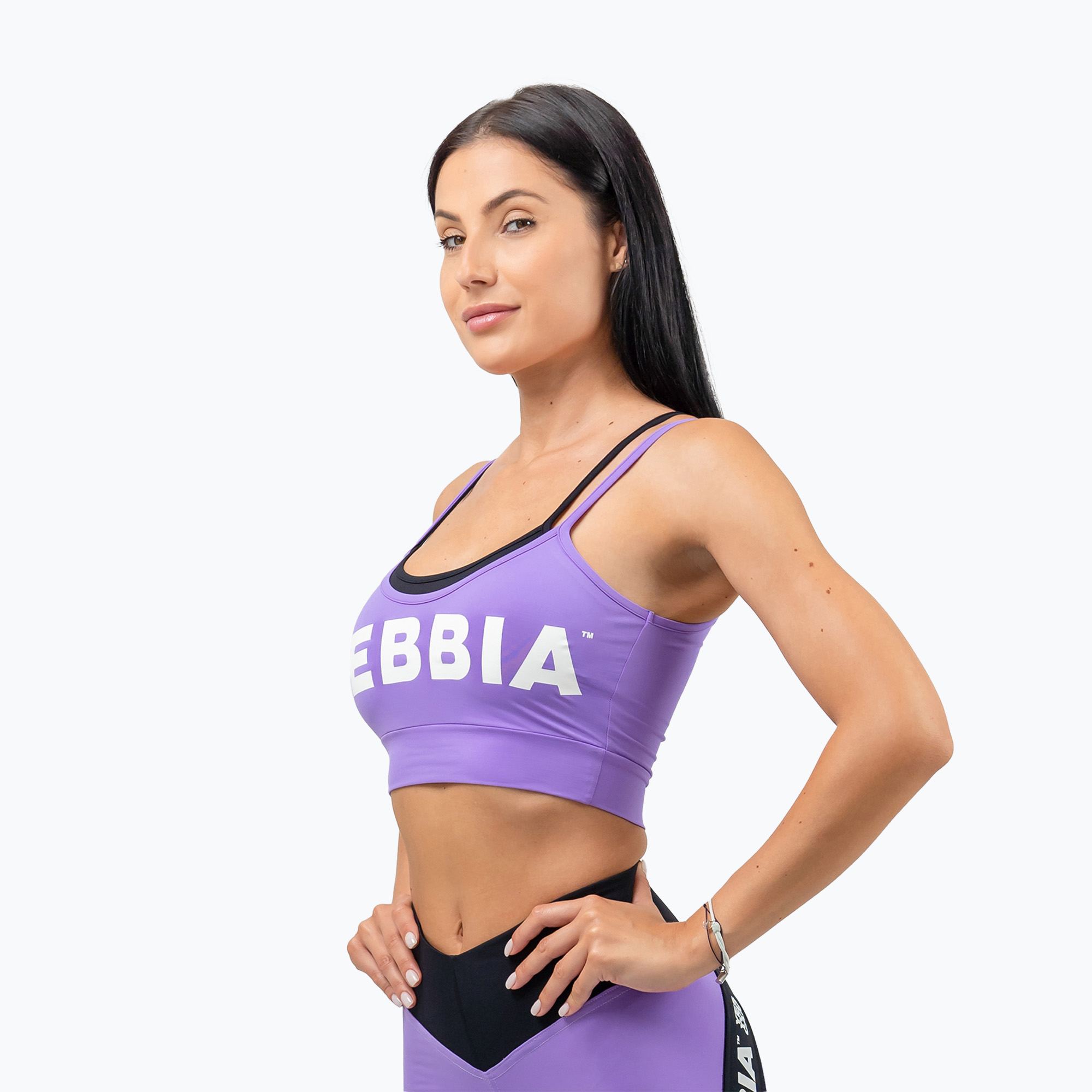 Sutien fitness NEBBIA Flex lila