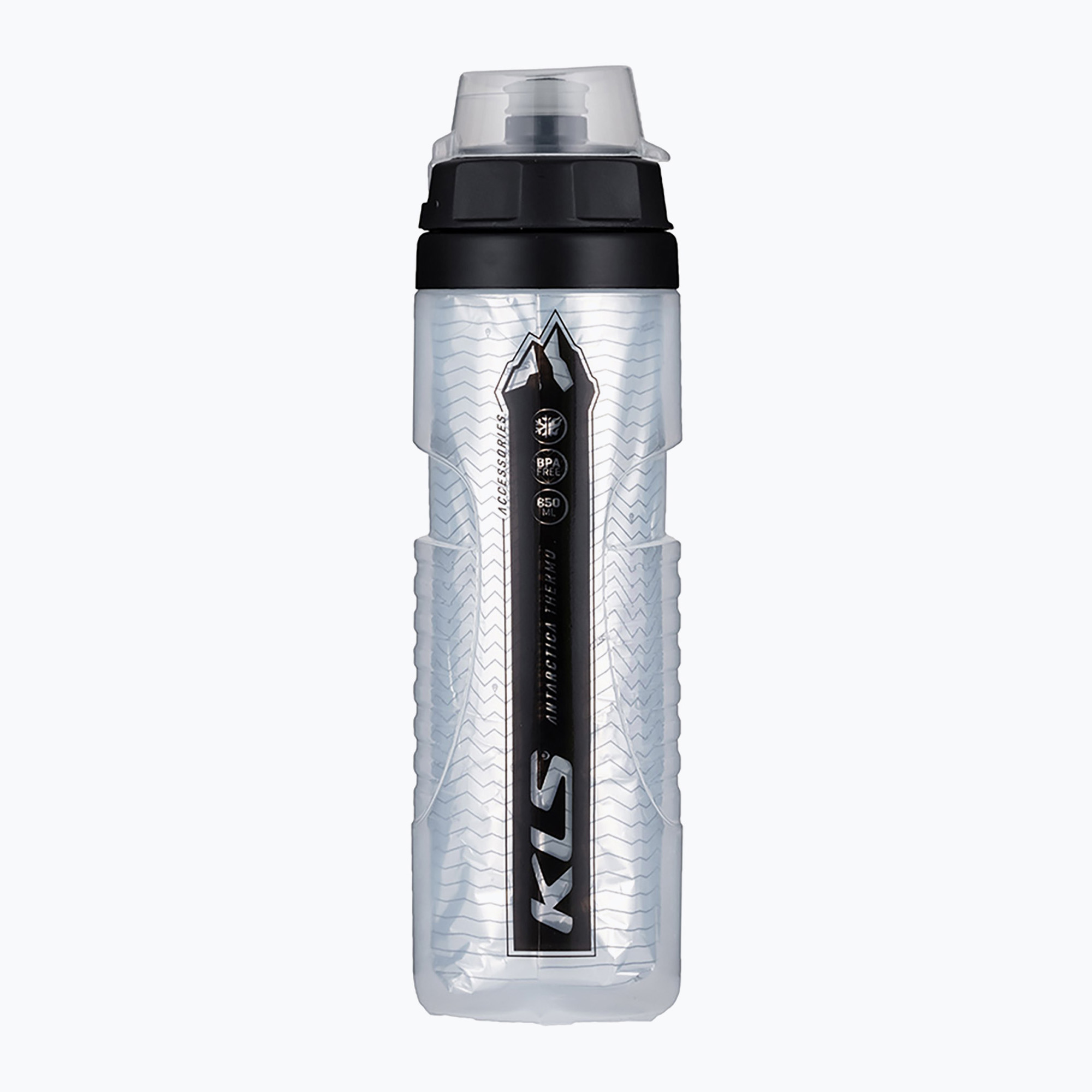 Bidon de bicicletă Kellys Antarctica 022 Thermo 650 ml white (Antarctica 022 Thermo 71982)
