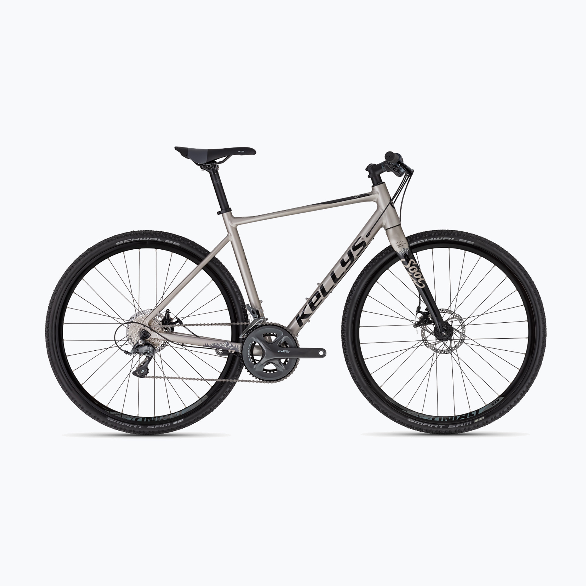 Bicicletă gravel Kellys Soot 20 silver (Soot 20 71993)