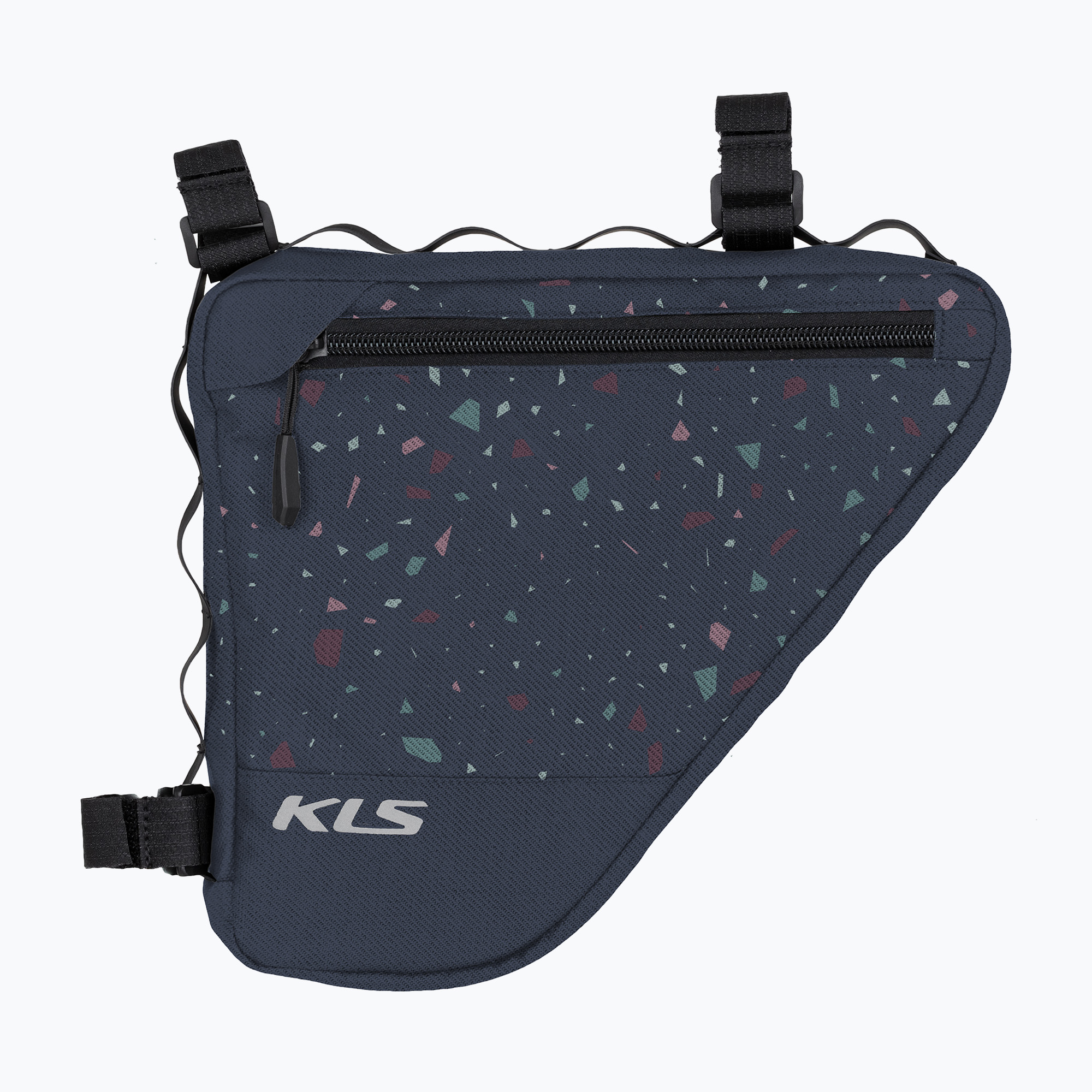Geantă de bicicletă pentru cadru Kellys Wedge 1,3 l terrazzo (Wedge 75668)