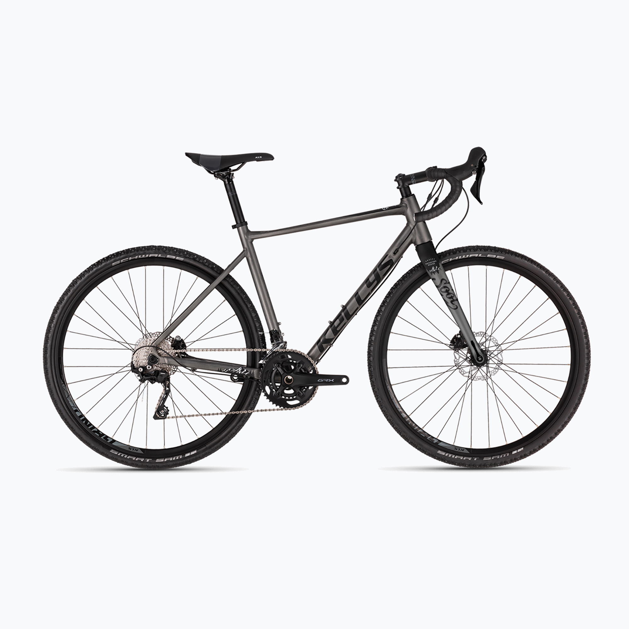 Kellys Soot 50 gri/negru Gravel bike (Soot 50 76437)