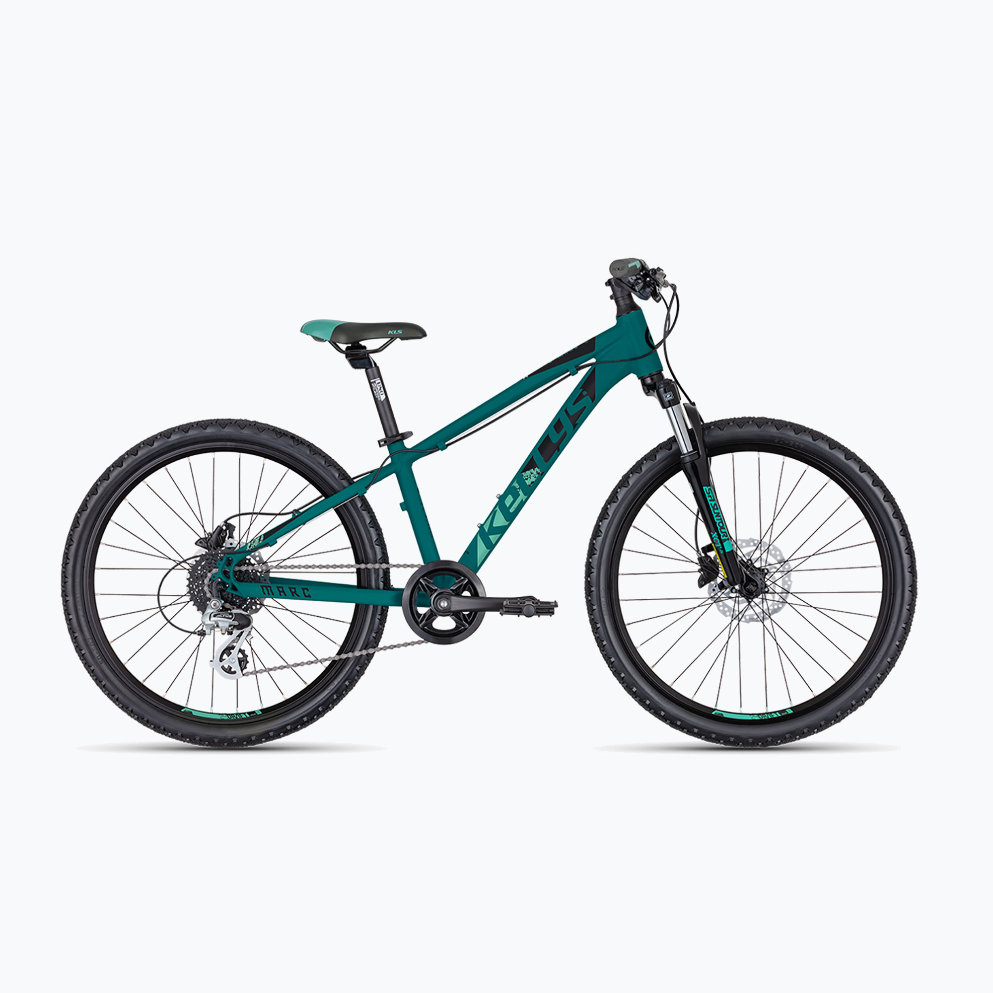 Bicicletă pentru copii Kellys Marc 90 24" teal (Marc 90 24" 79486)