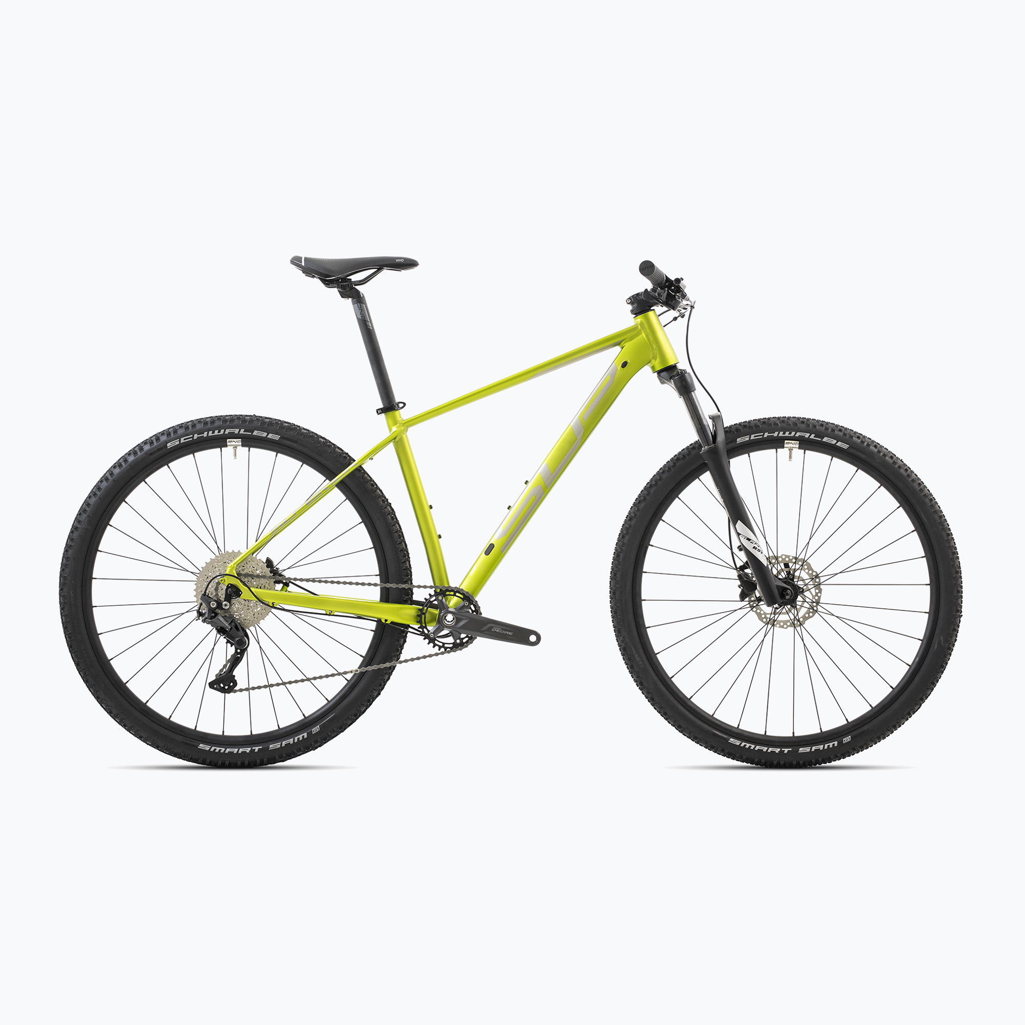 Bicicletă de munte Superior XC 859 matte lime metallic/chrome silver (XC 859 801.2022.29077)
