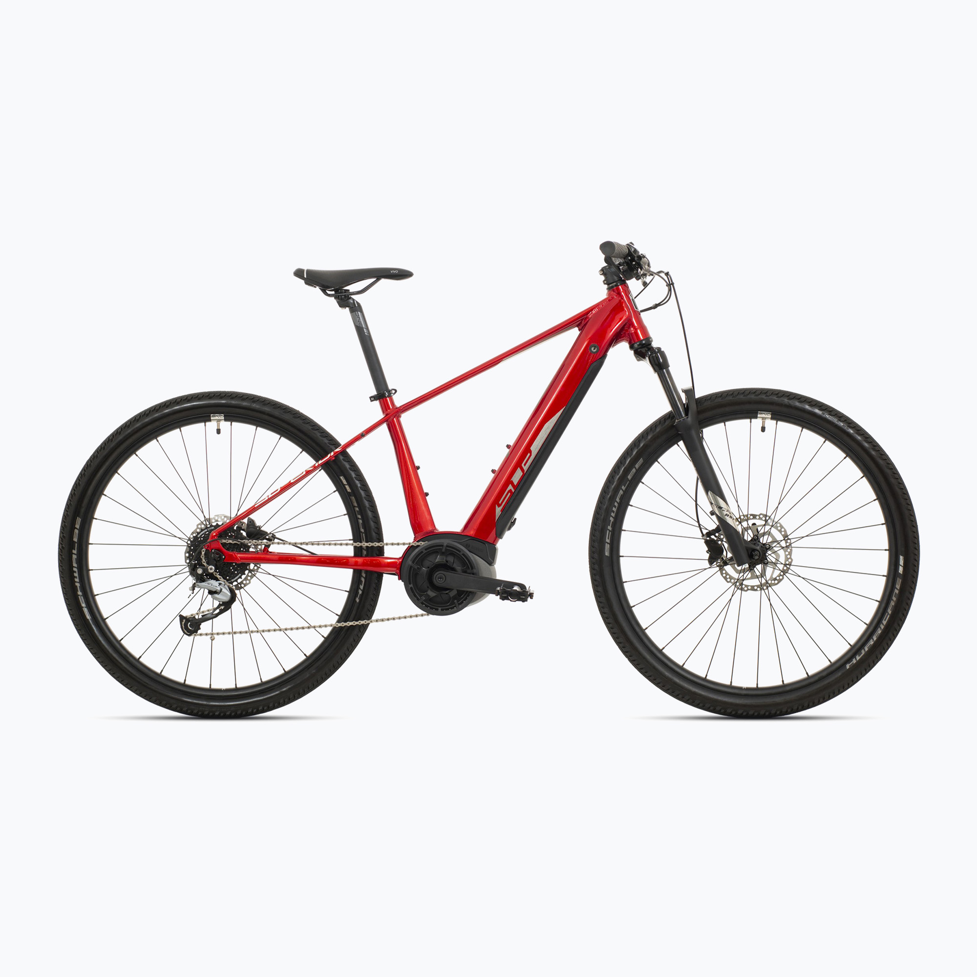Bicicletă electrică Superior eXC 7019 B 36V 500Wh gloss red (eXC 7019 B 801.2023.79039)