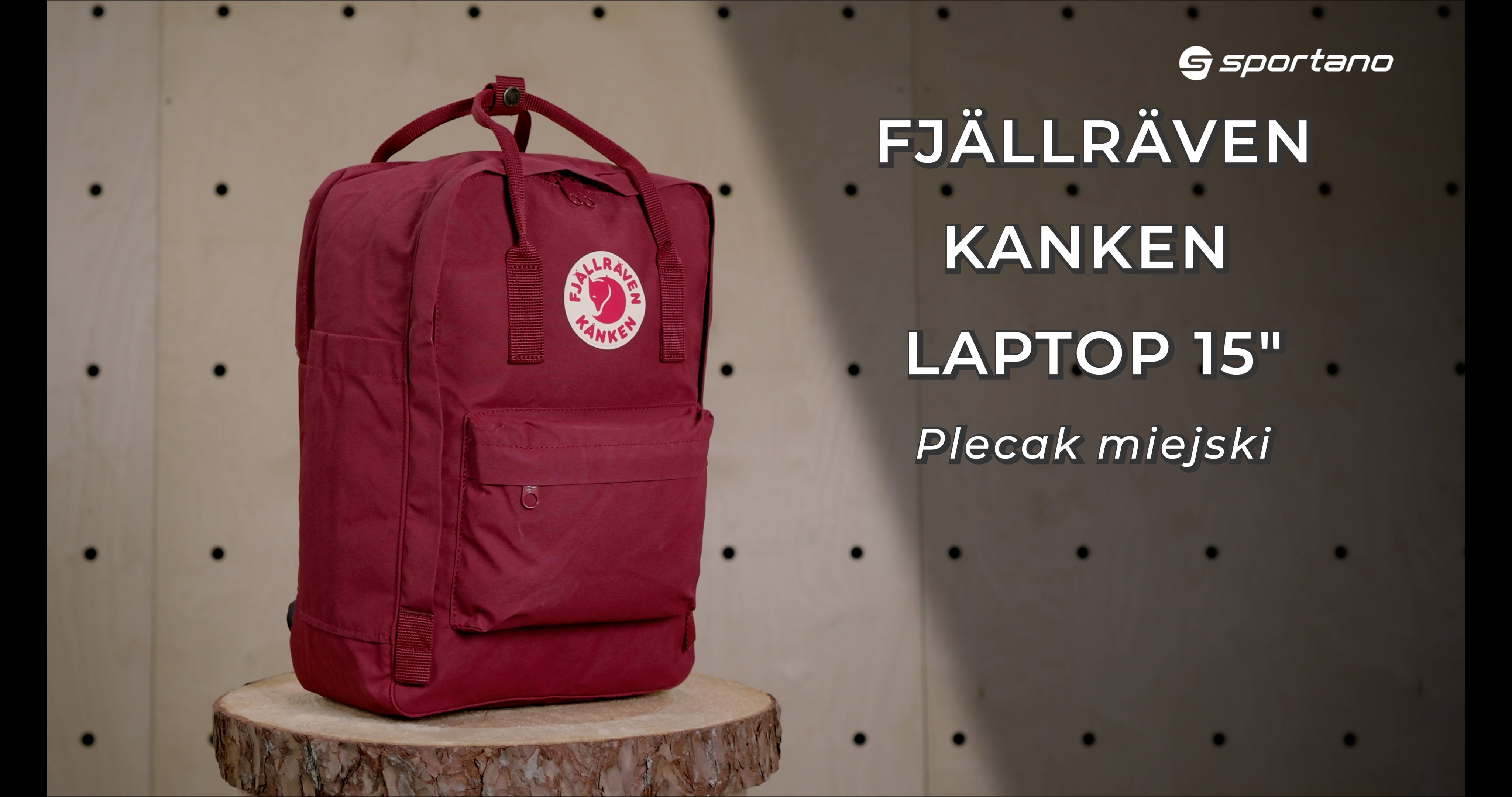 Fjällräven Kanken Kanken Rucsac pentru laptop 15  negru F23524
