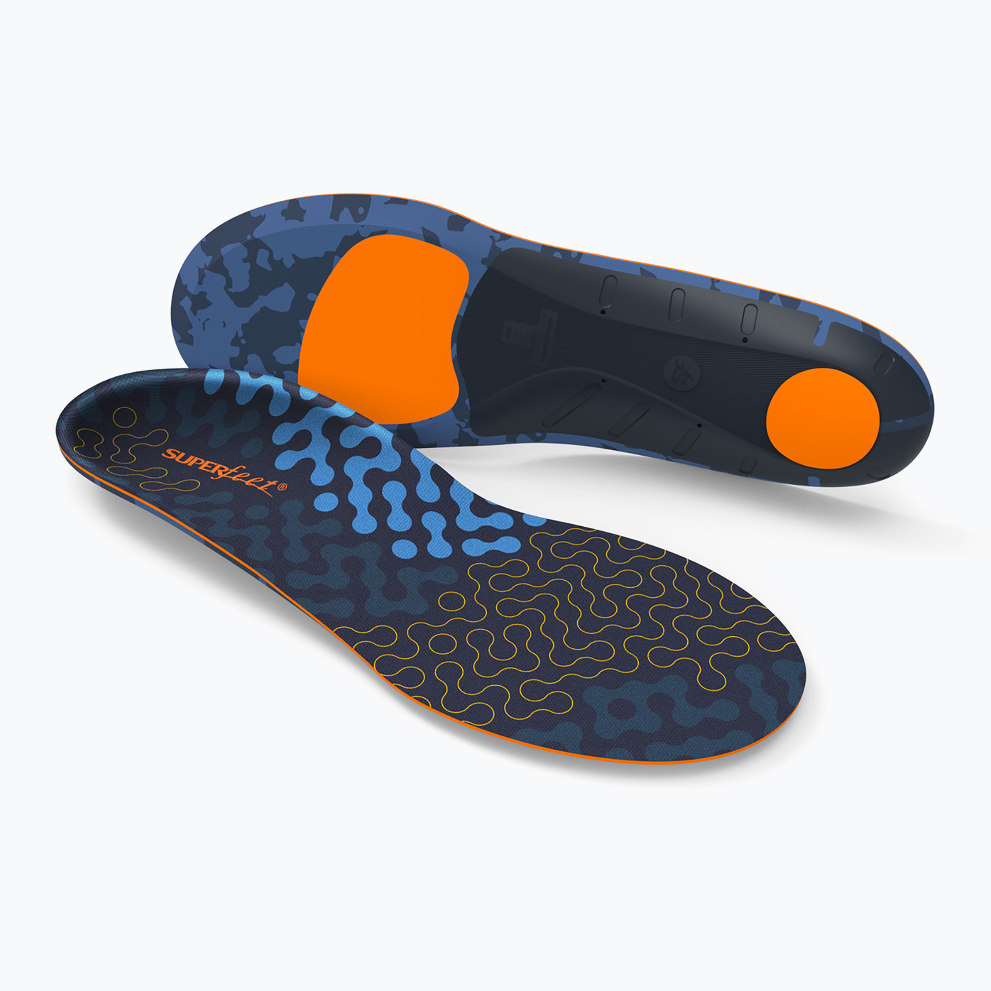 Branțuri pentru încălțăminte Superfeet Active Cushion Medium Arch riviera