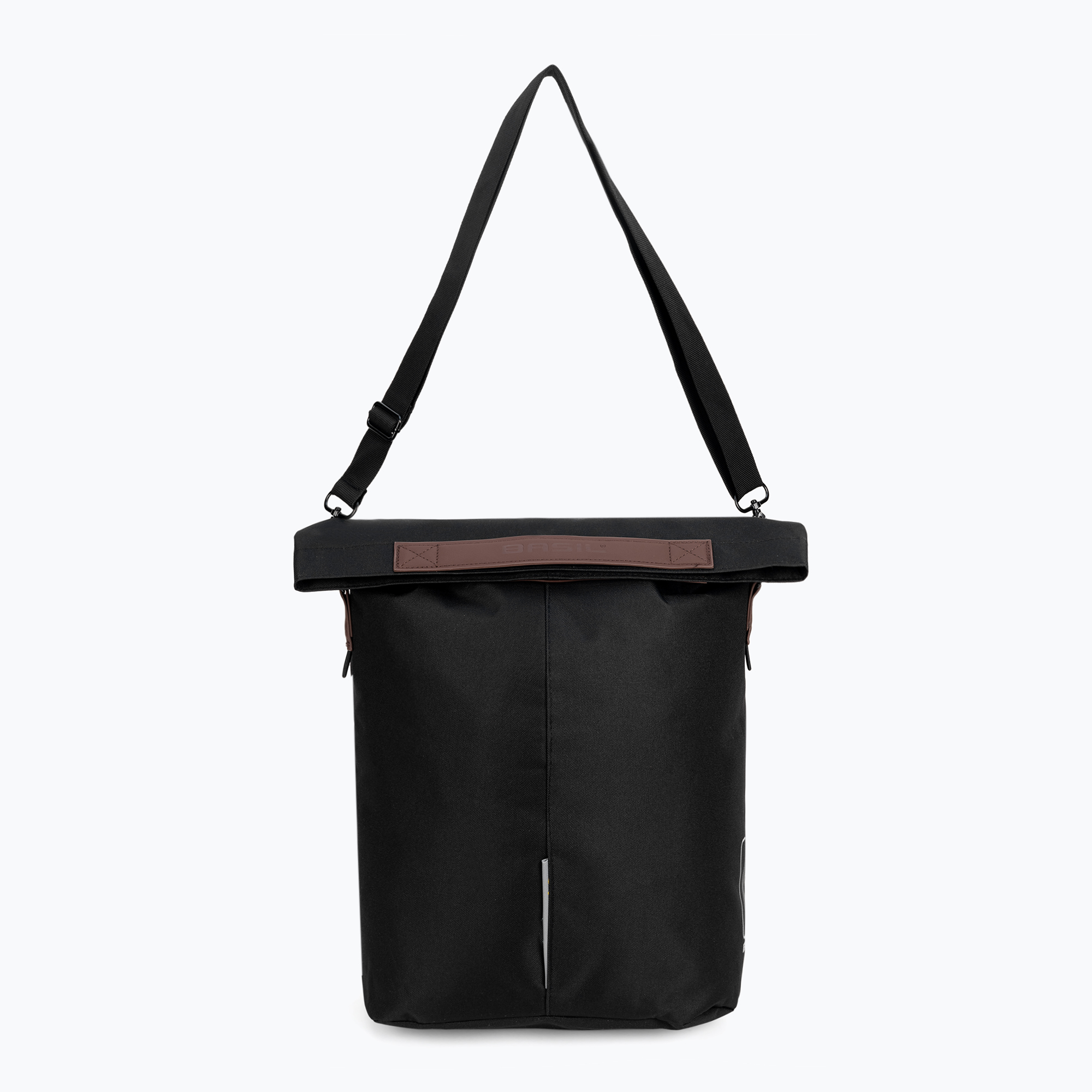 Geantă de bicicletă pentru portbagaj Basil Bloom City Shopper neagră B-17779 (City Shopper B-17779)