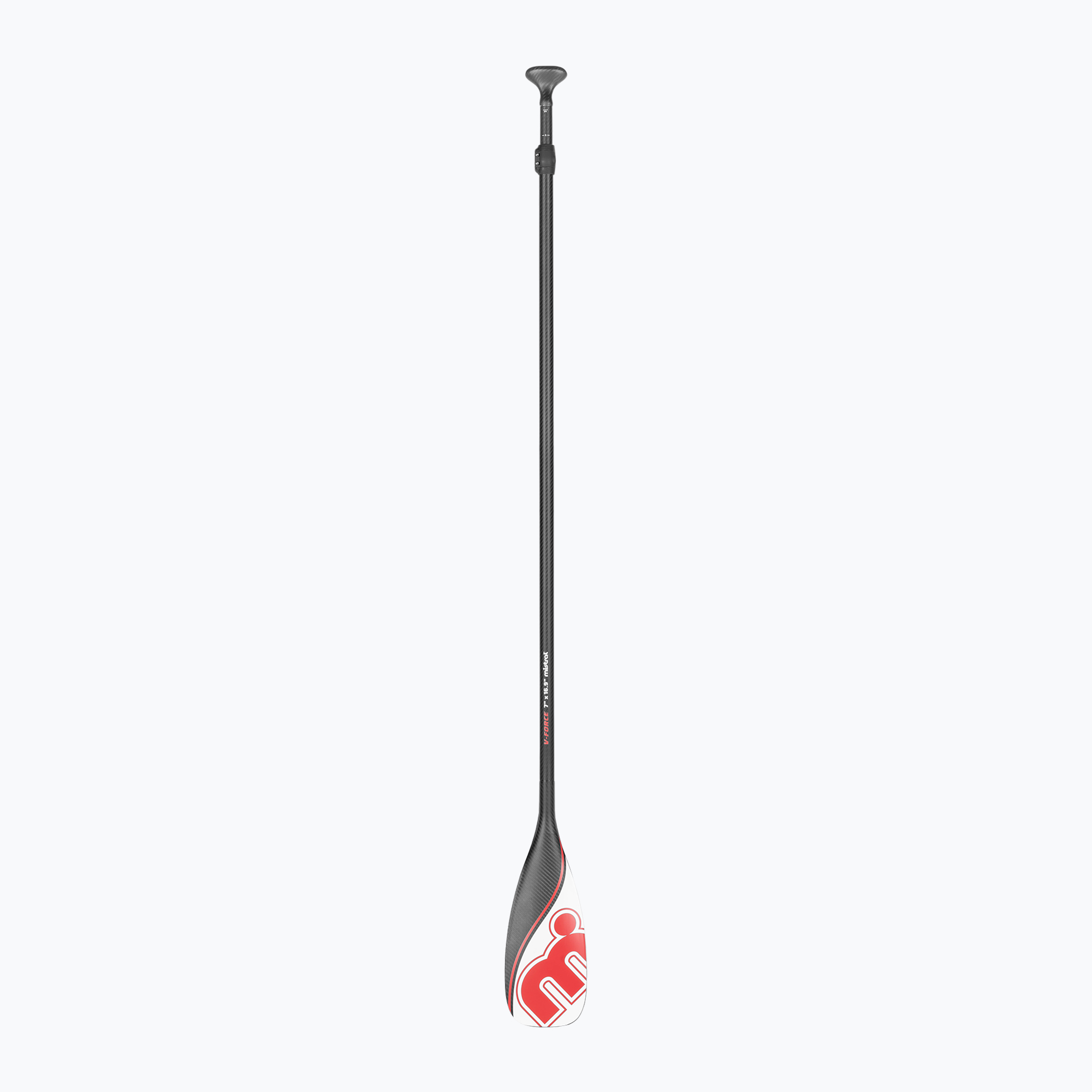Vâslă SUP 2-bucăți Mistral V-Force red