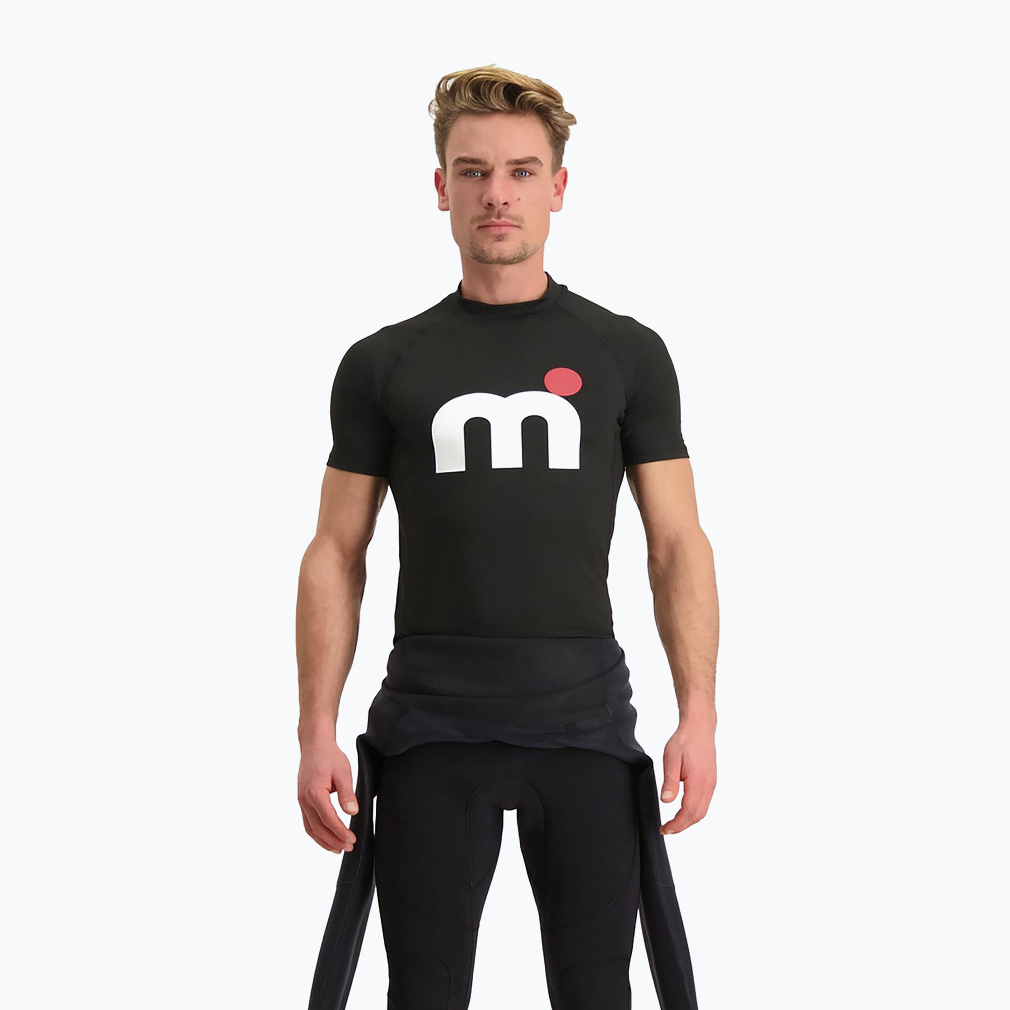 Tricou de înot pentru bărbați Mistral Orlando Lycra black (Orlando Lycra 4819001999)