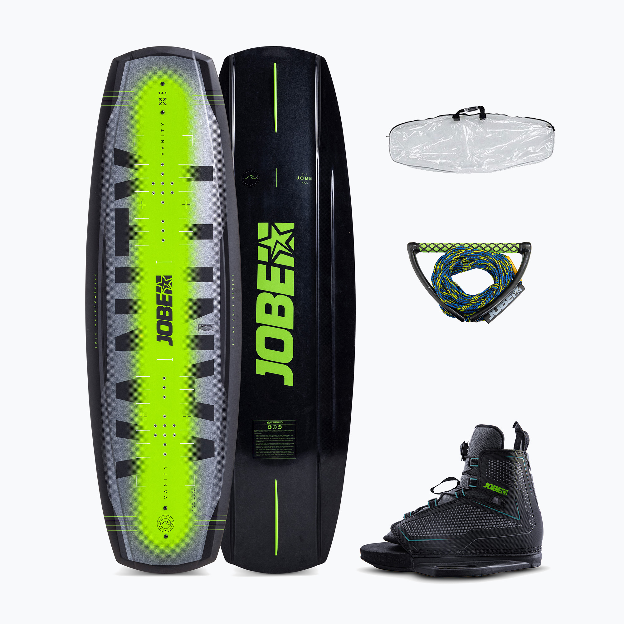 Set de wakeboard JOBE Vanity Wakeboard & Maze Bindings Package 136 (Vanity Wakeboard & Maze Bindings Package 136 278824002-STAND)