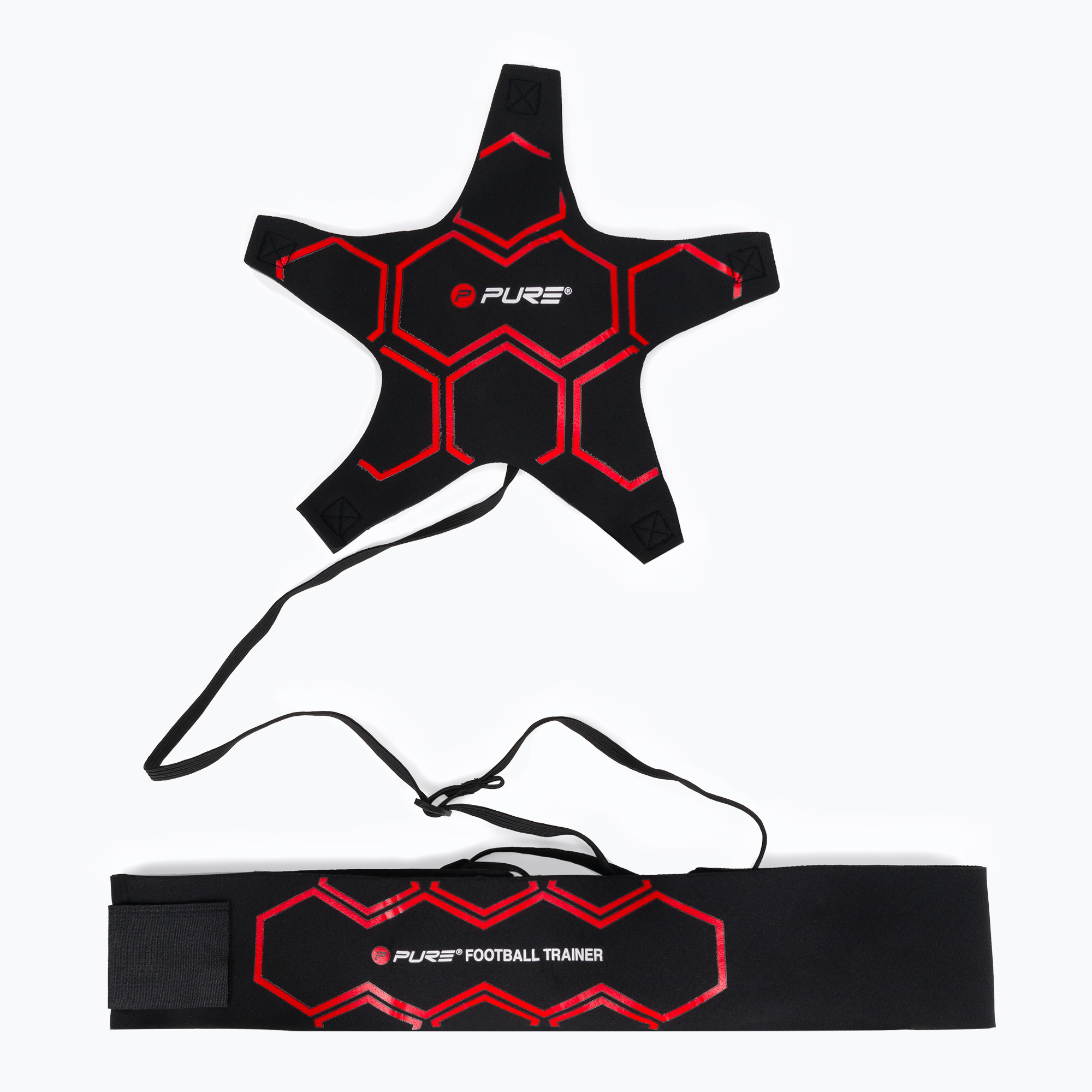 Antrenor Pure2Improve P2I Football Trainer Roșu-Negru 2161 (P2I200410)
