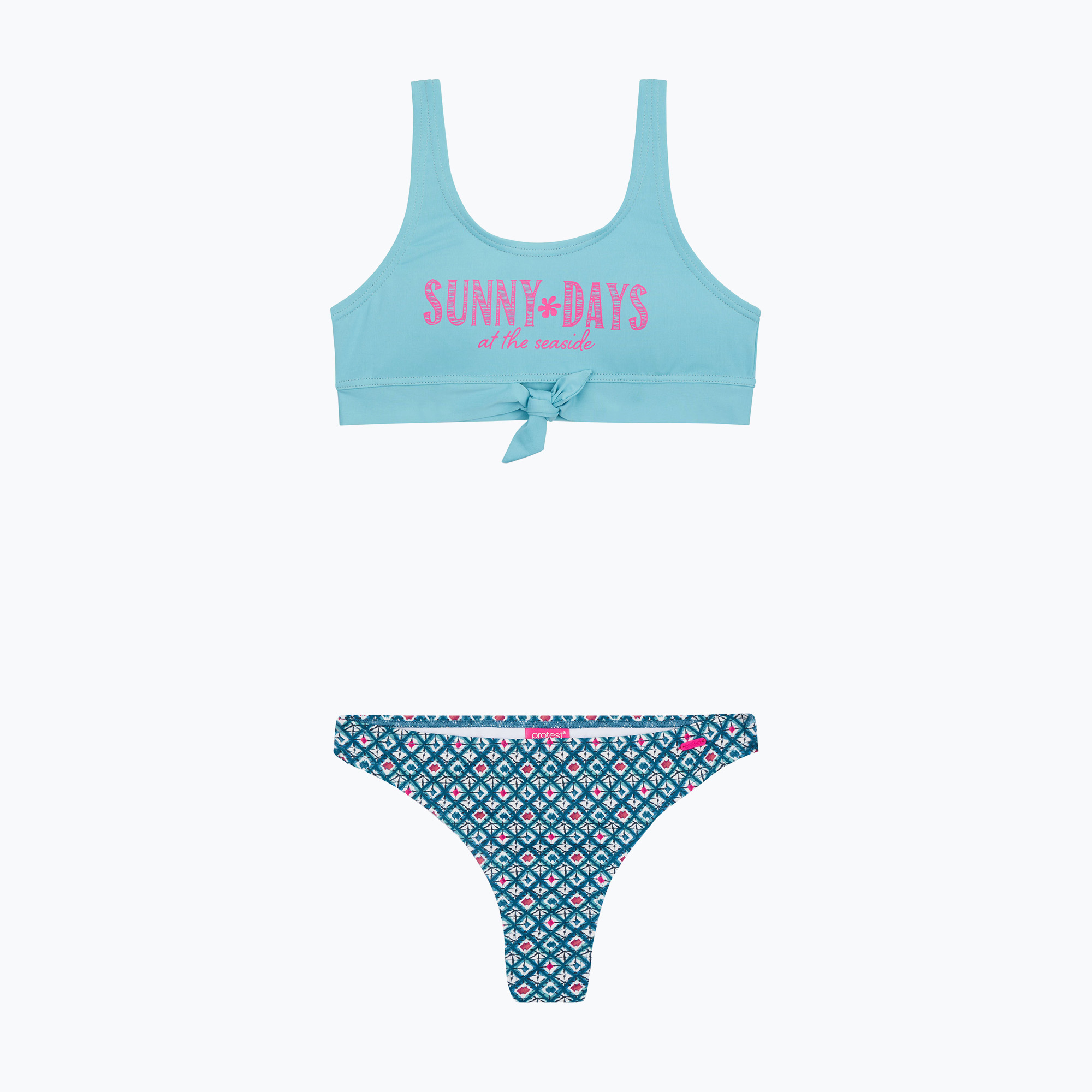 Costum de baie din două piese pentru copii Protest Prtnaomo vision blue (Prtnaomo 7912843)