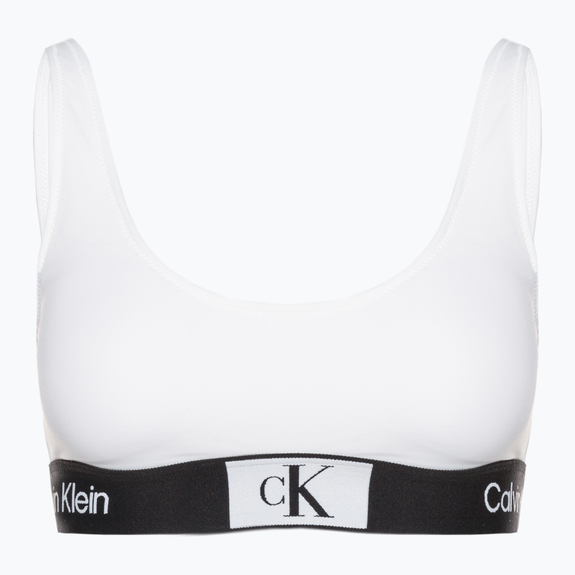 Calvin Klein Bralette-Rp costum de baie top alb